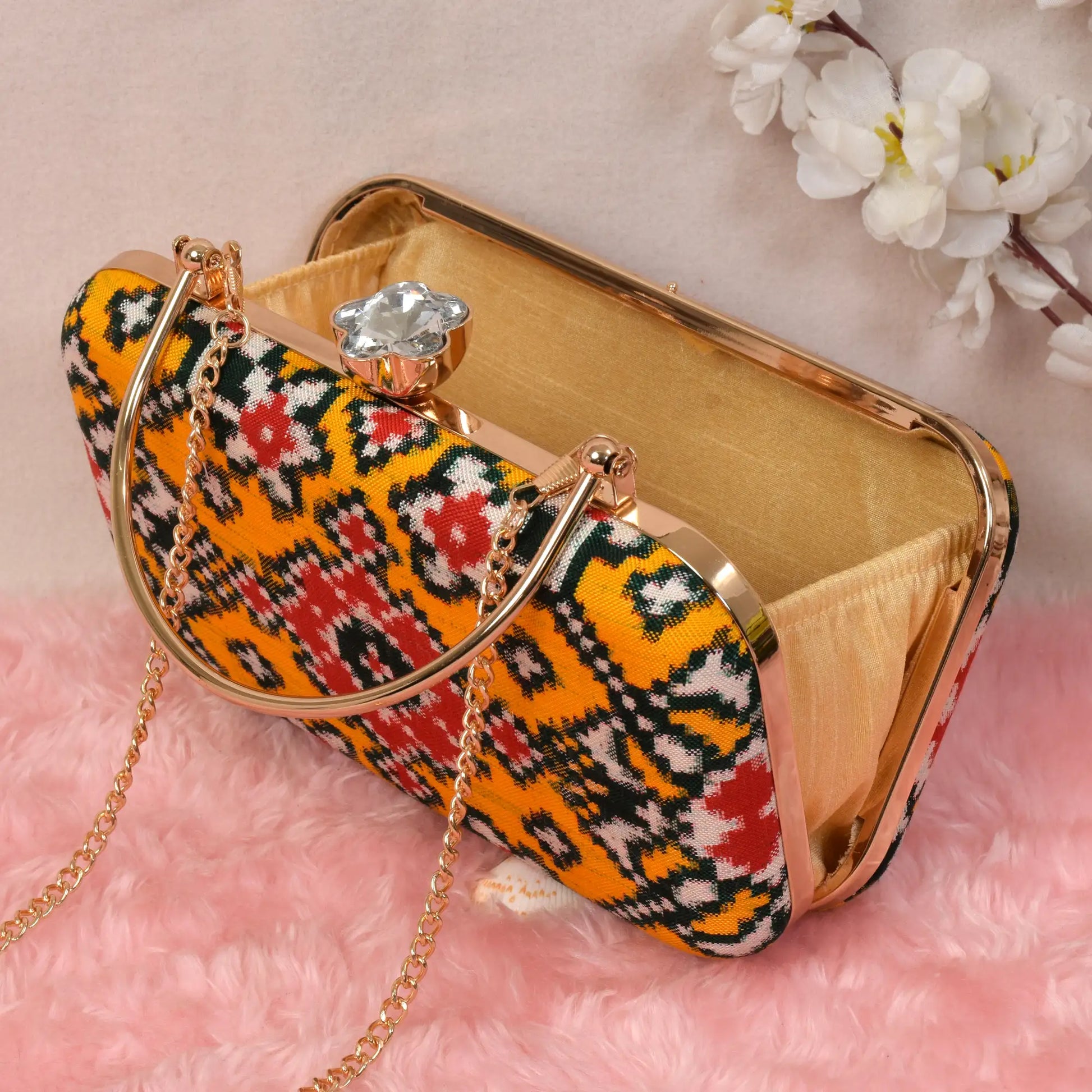 Double Ikat Patola Clutch
