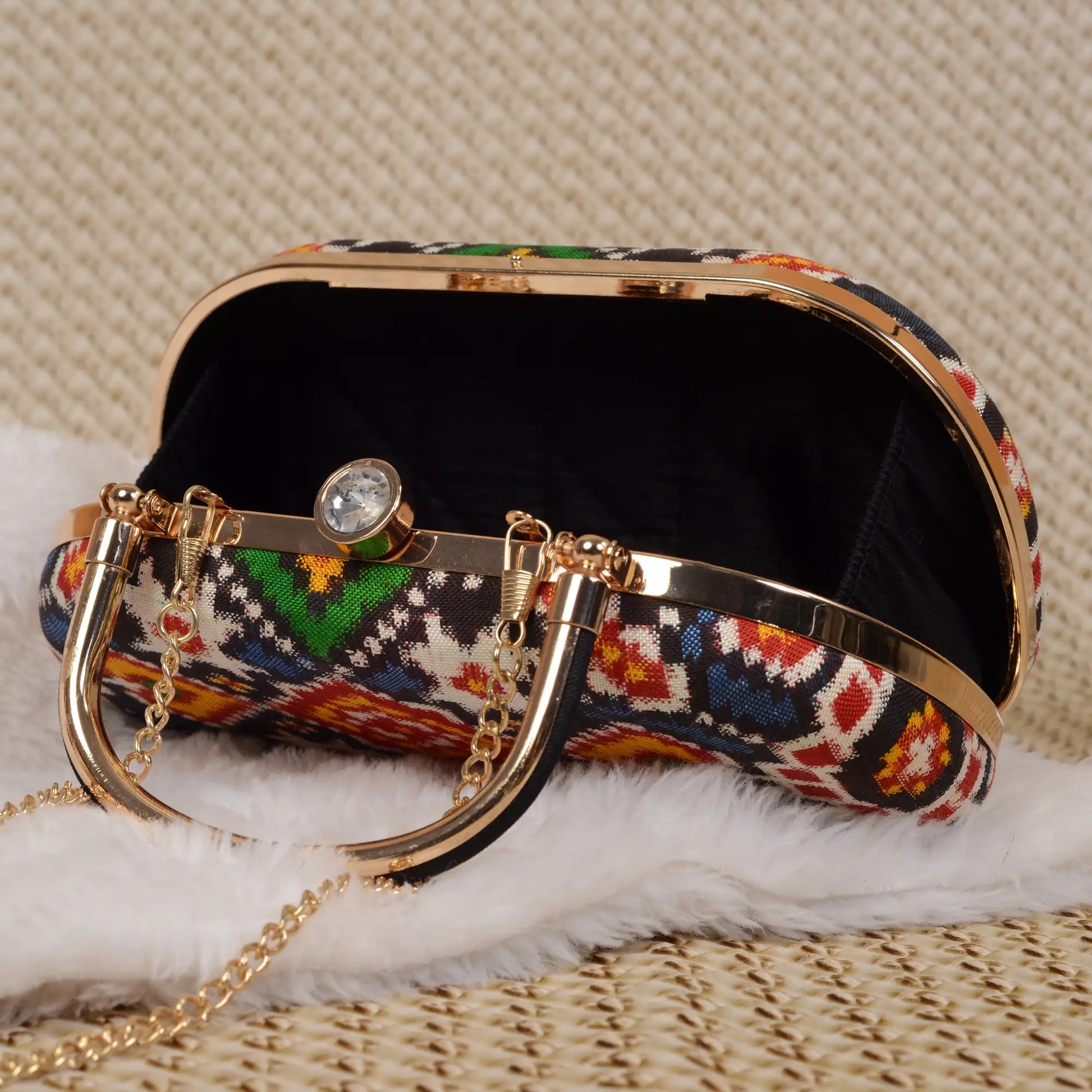 Double Ikat Patola Clutch