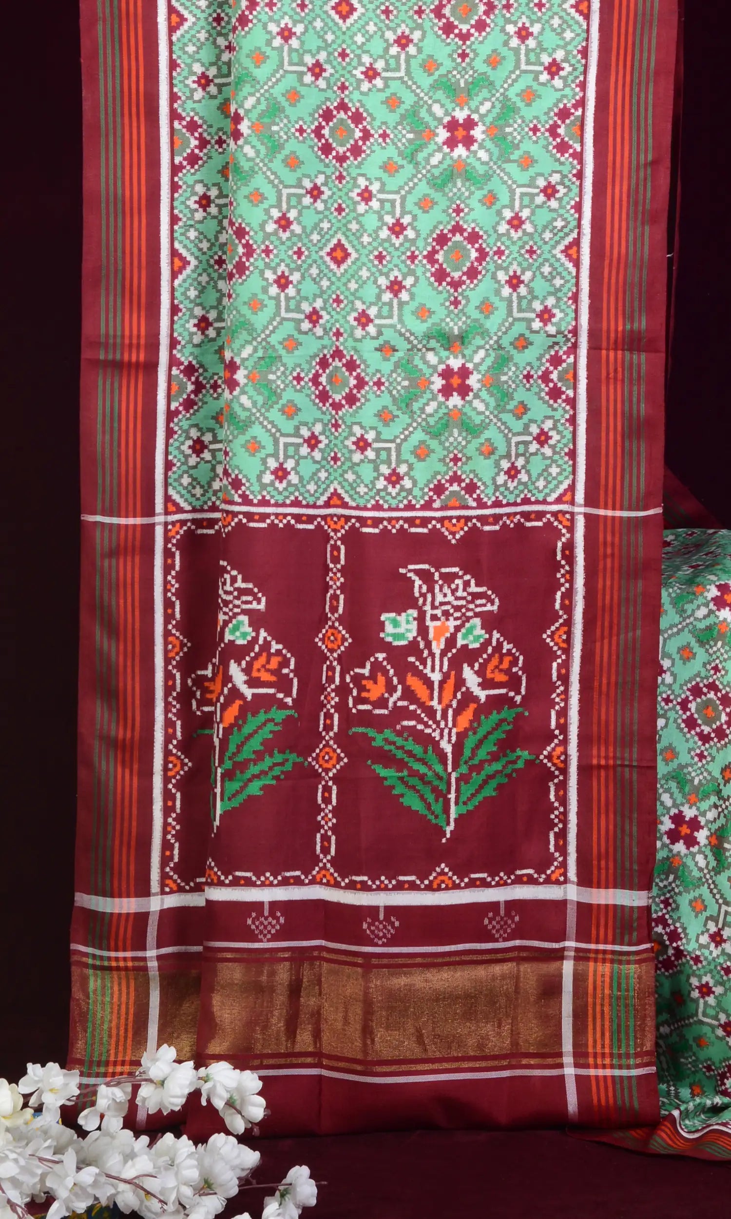 Double Ikat Patola Saree