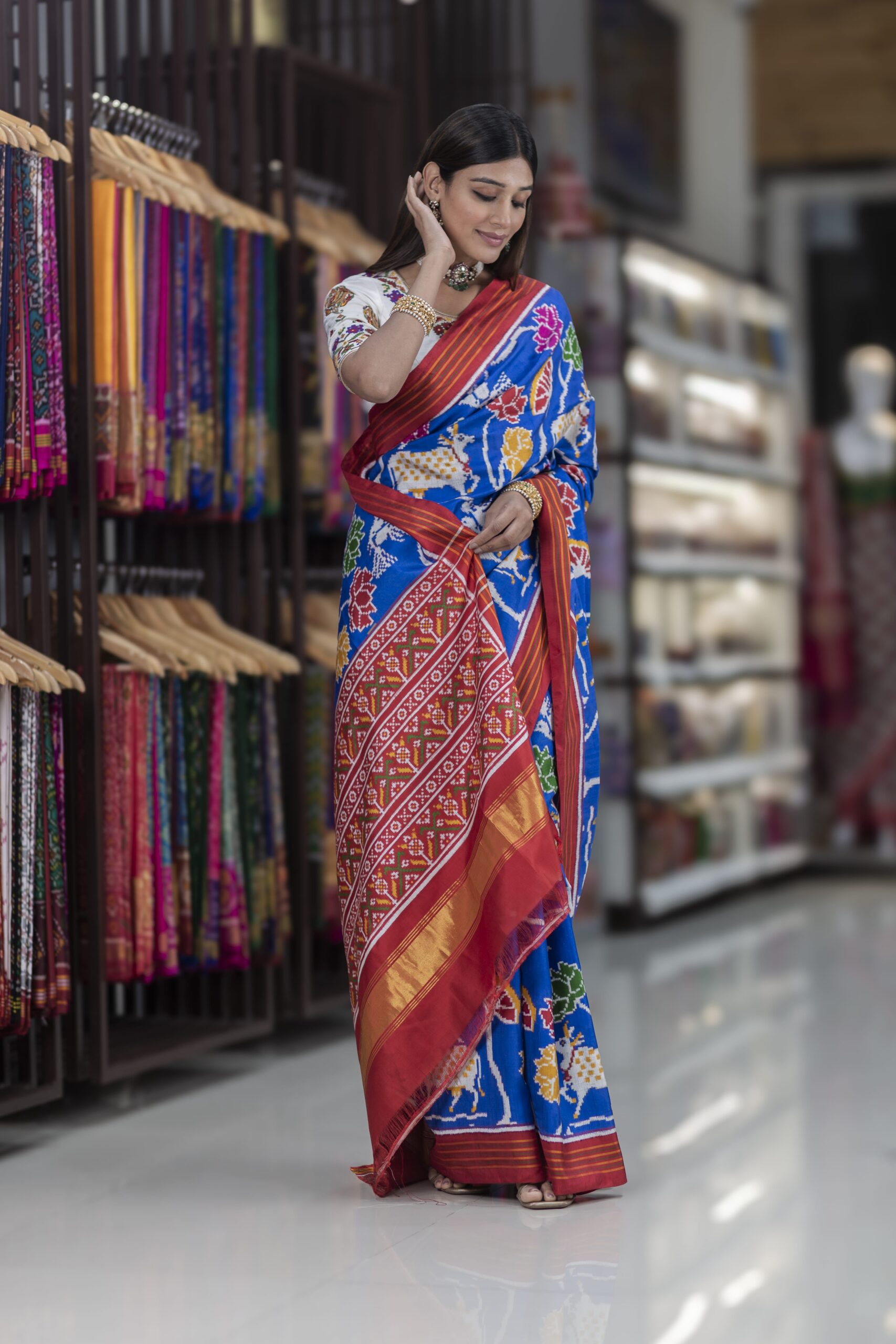 Double Ikat Patola Saree