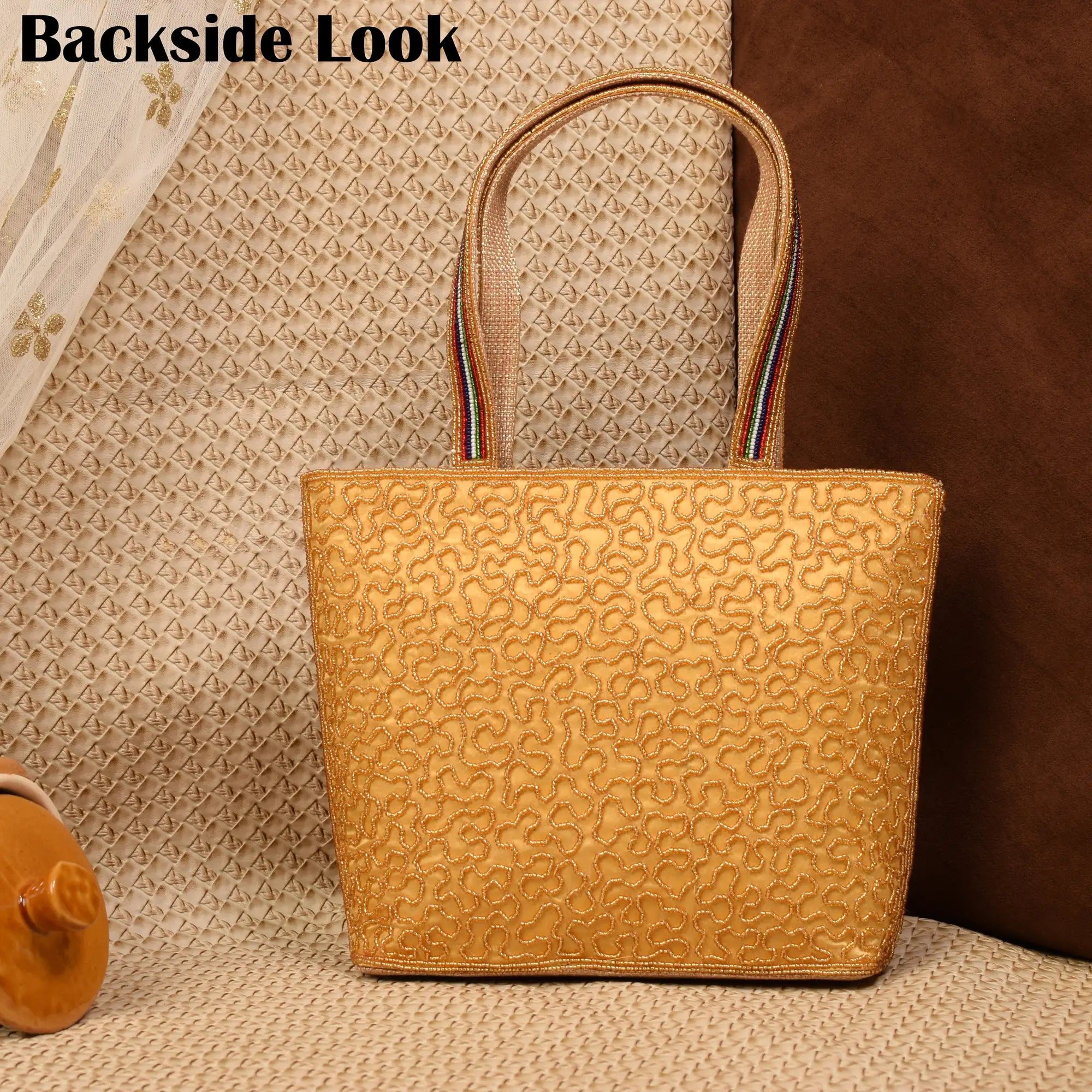 Patola Beaded Handbag