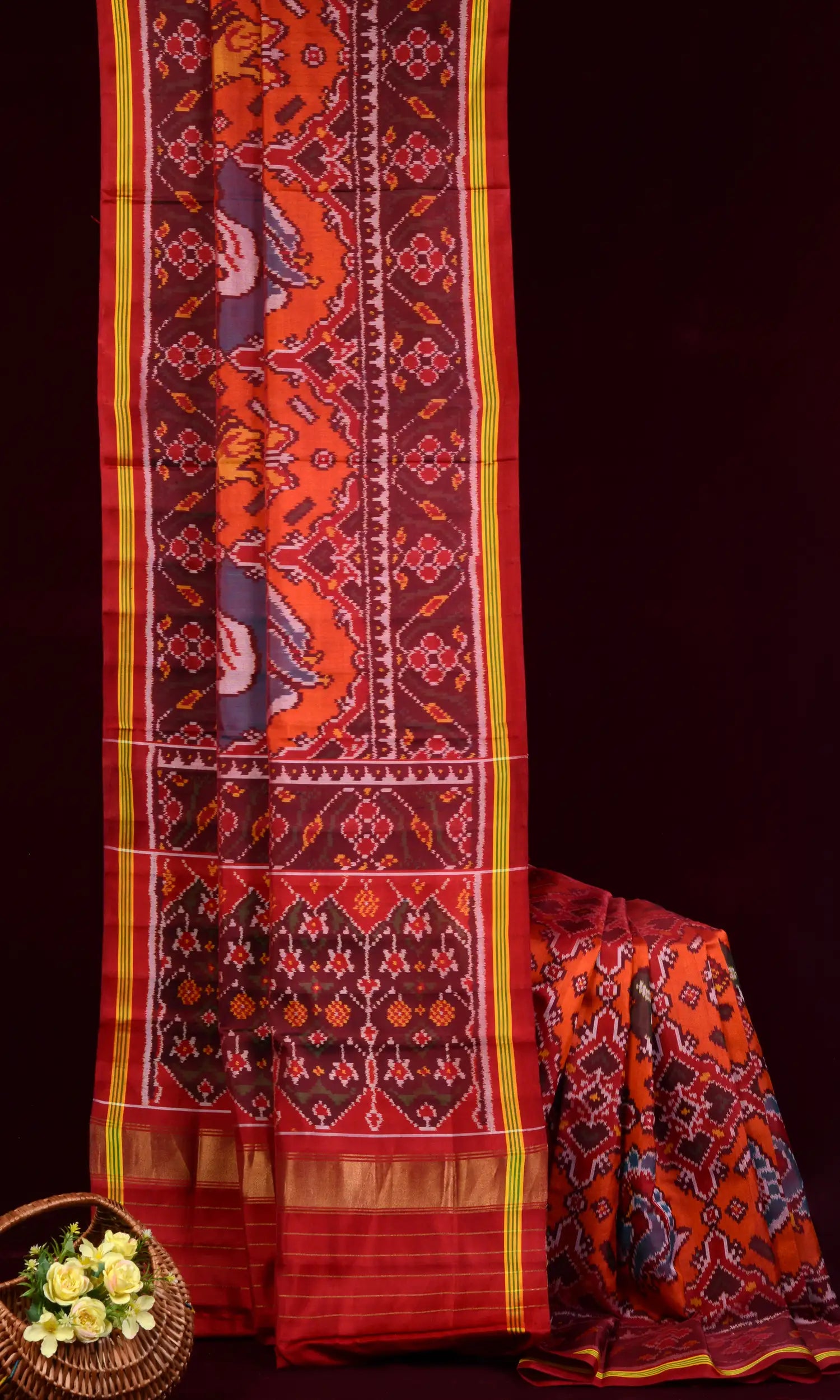 Single Ikat Patola Saree