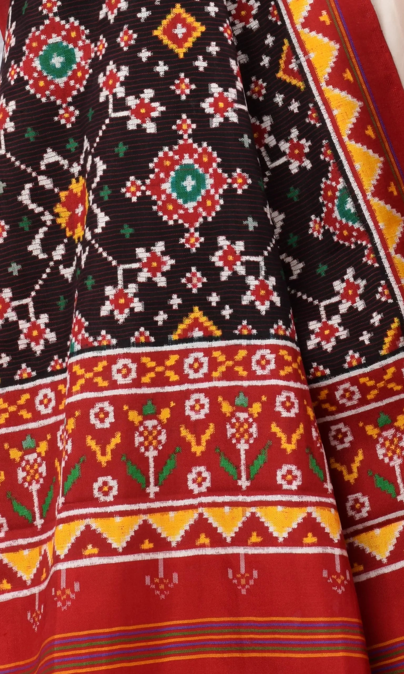 Double Ikat Patola Dupatta