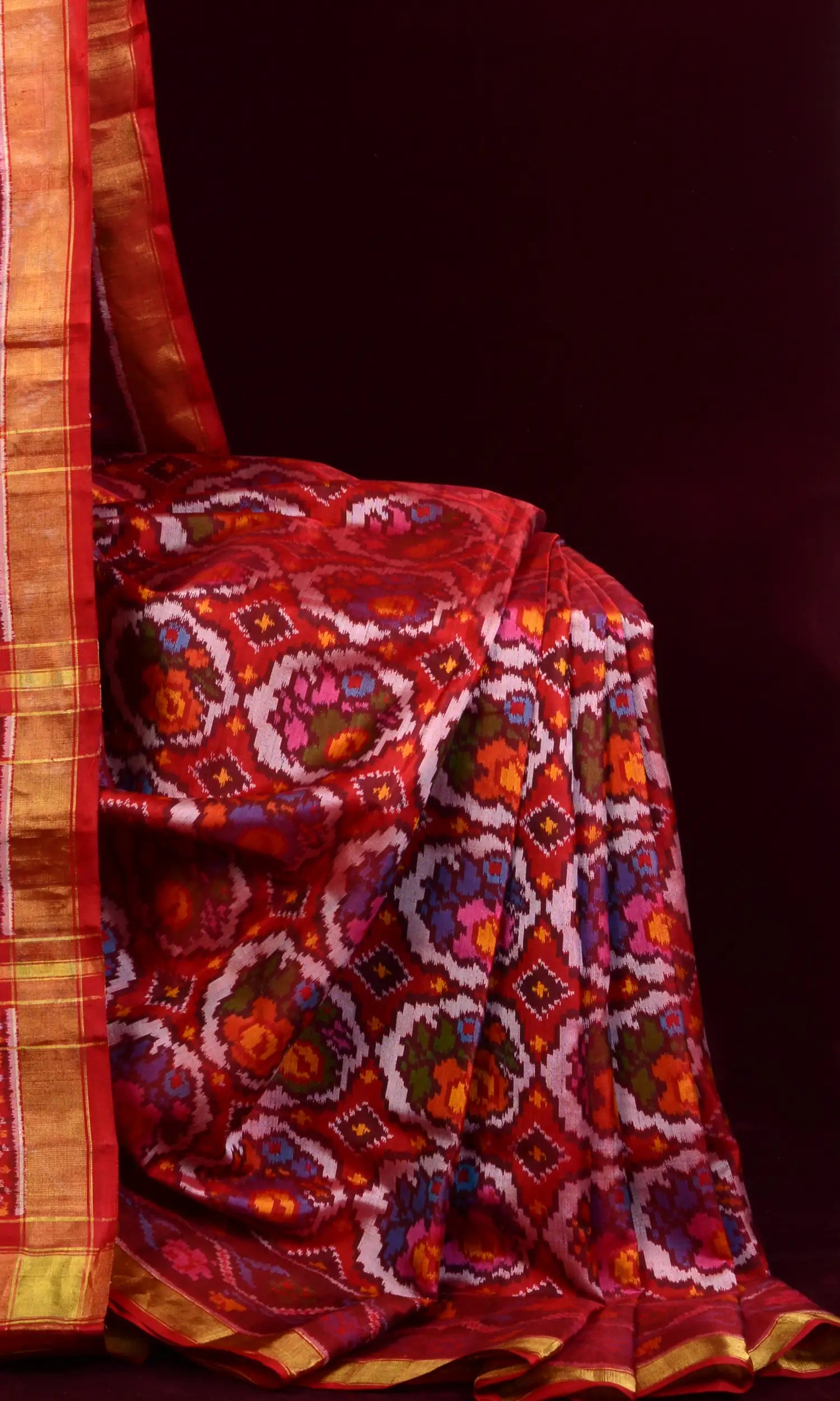 Single Ikat Patola Saree