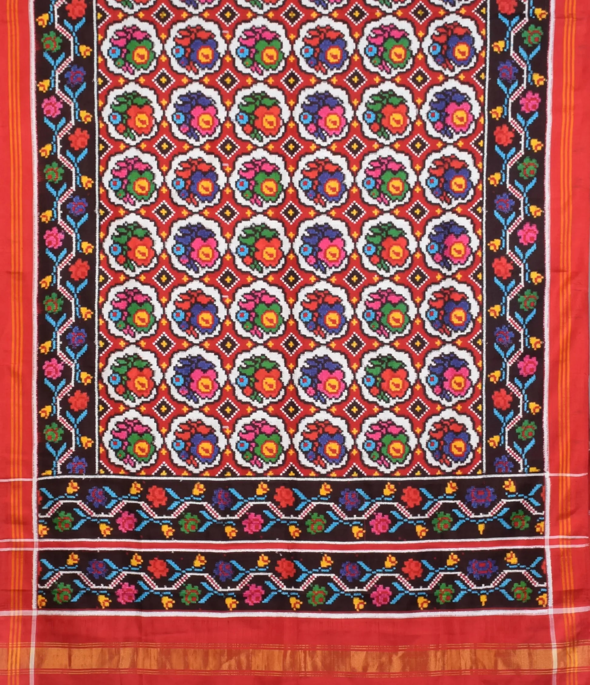 Double Ikat Patola Dupatta