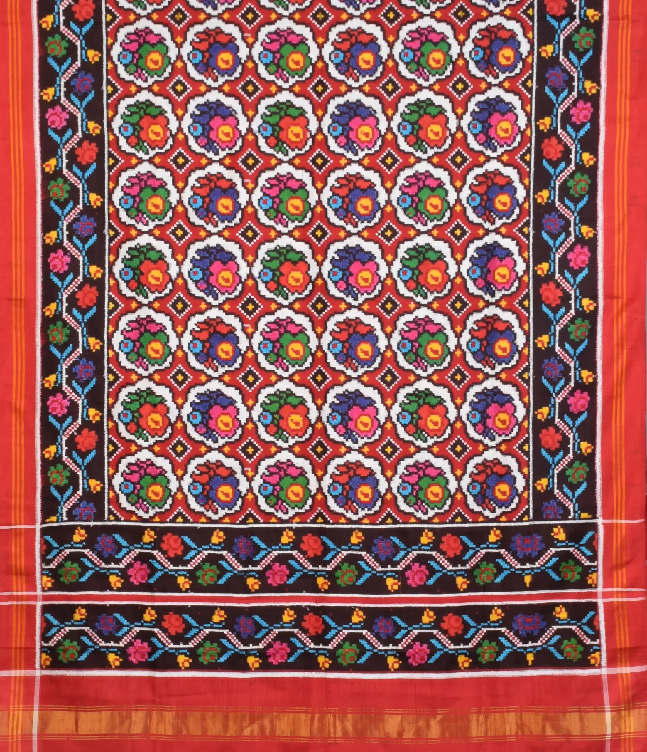 Double Ikat Patola Dupatta