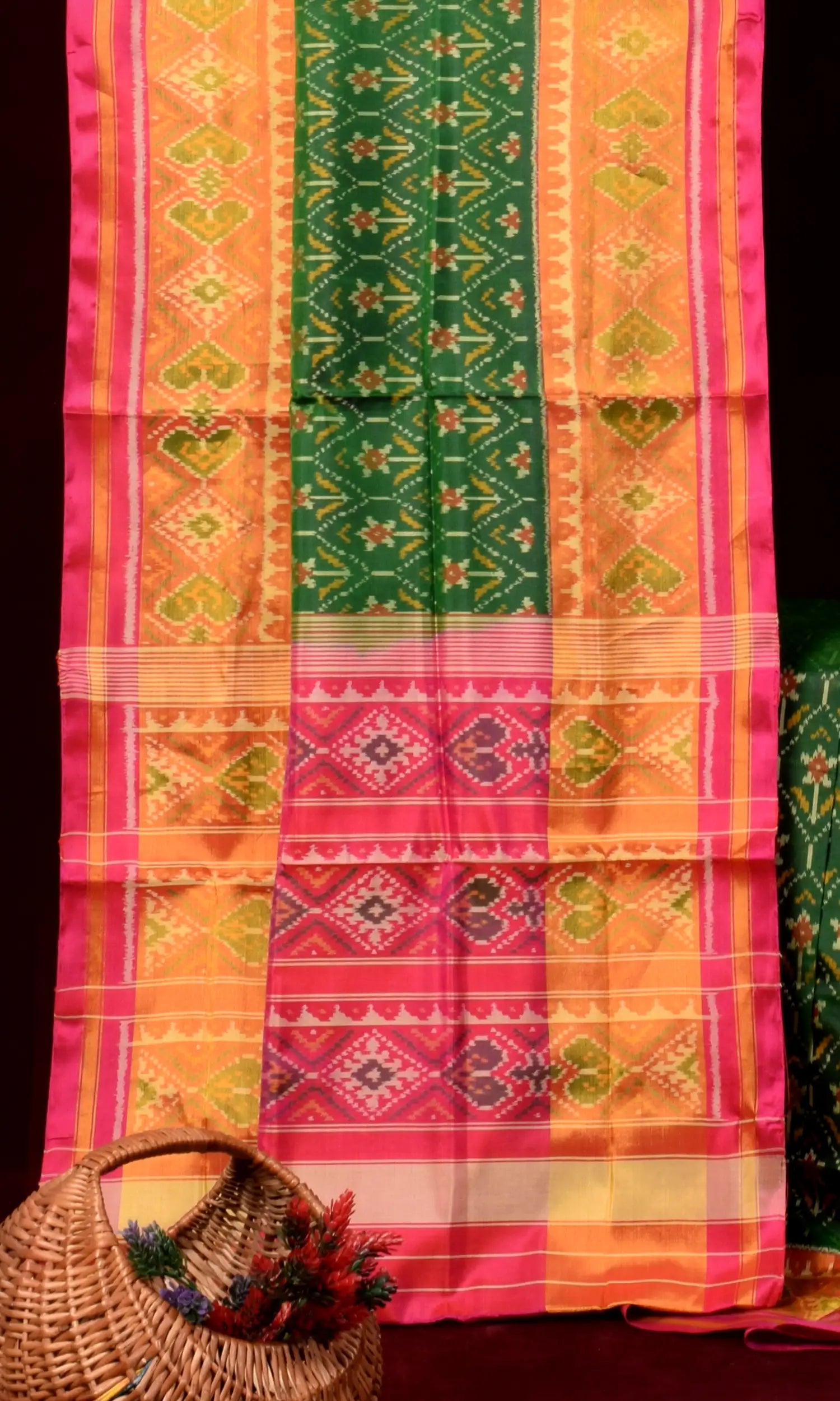 Rajkoti Patola Saree