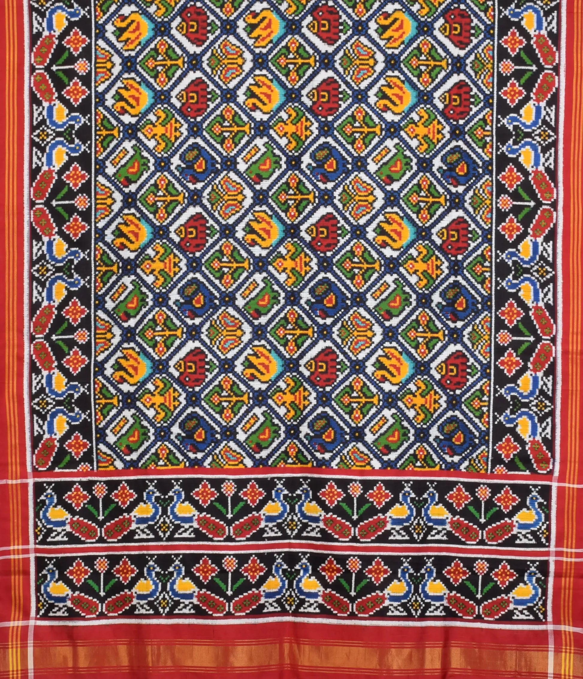 Double Ikat Patola Dupatta