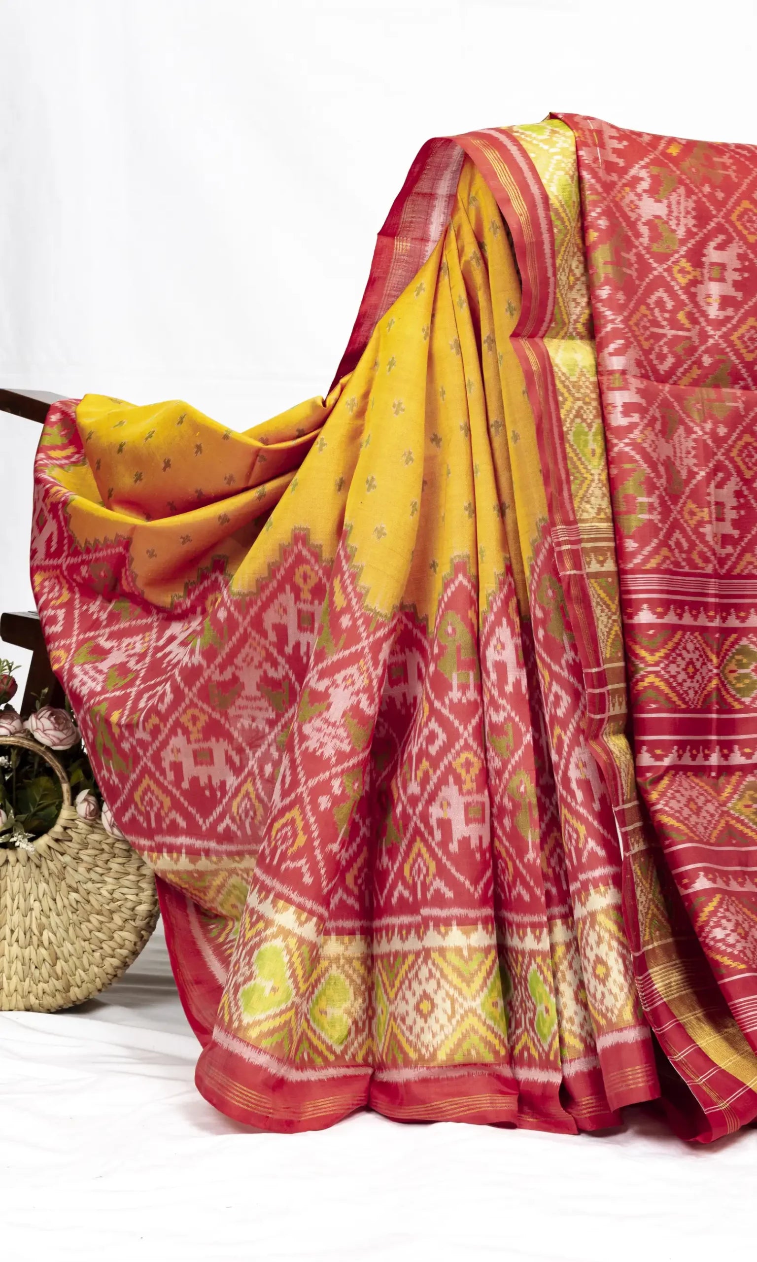 Rajkoti Patola Saree