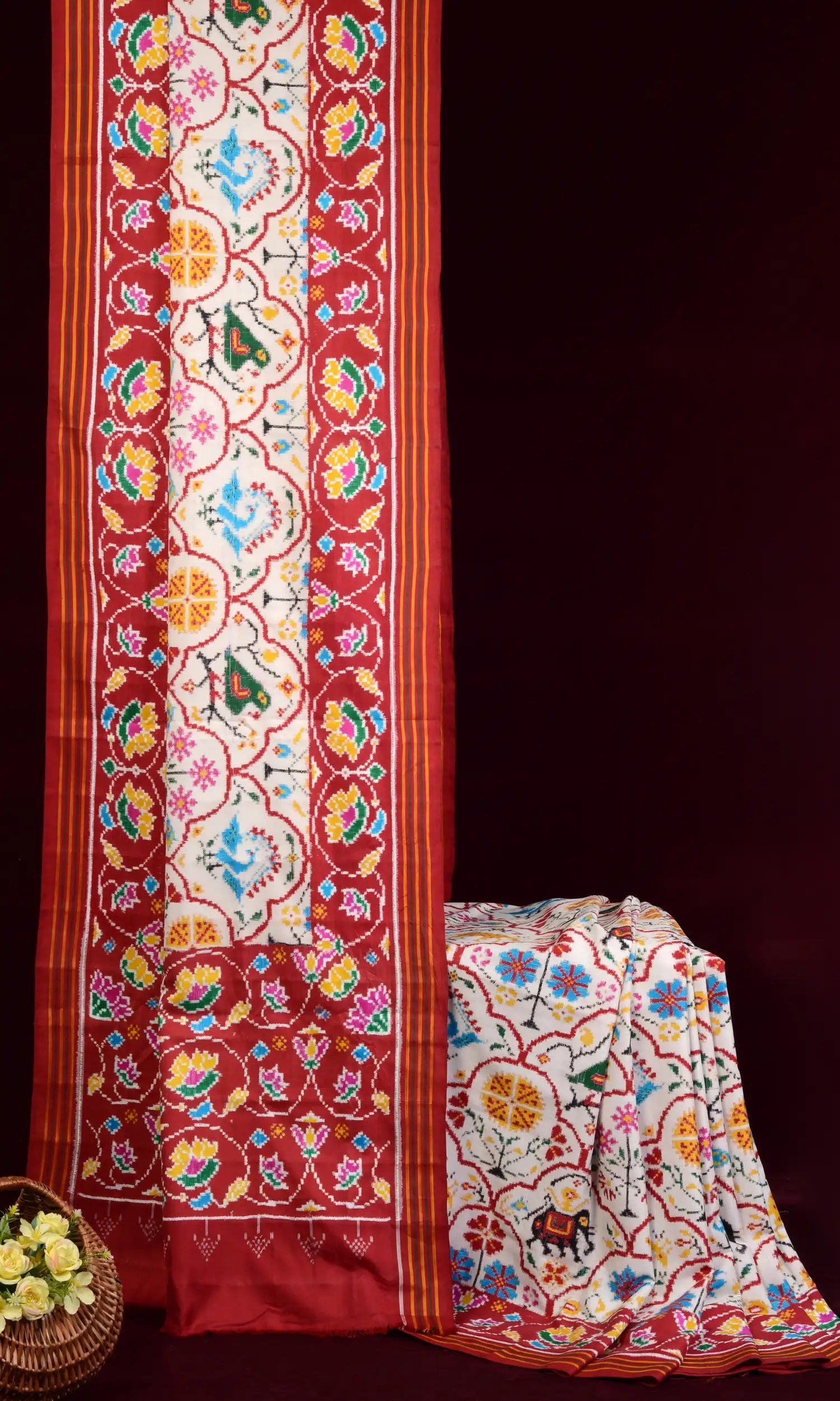 Double Ikat Patola Saree