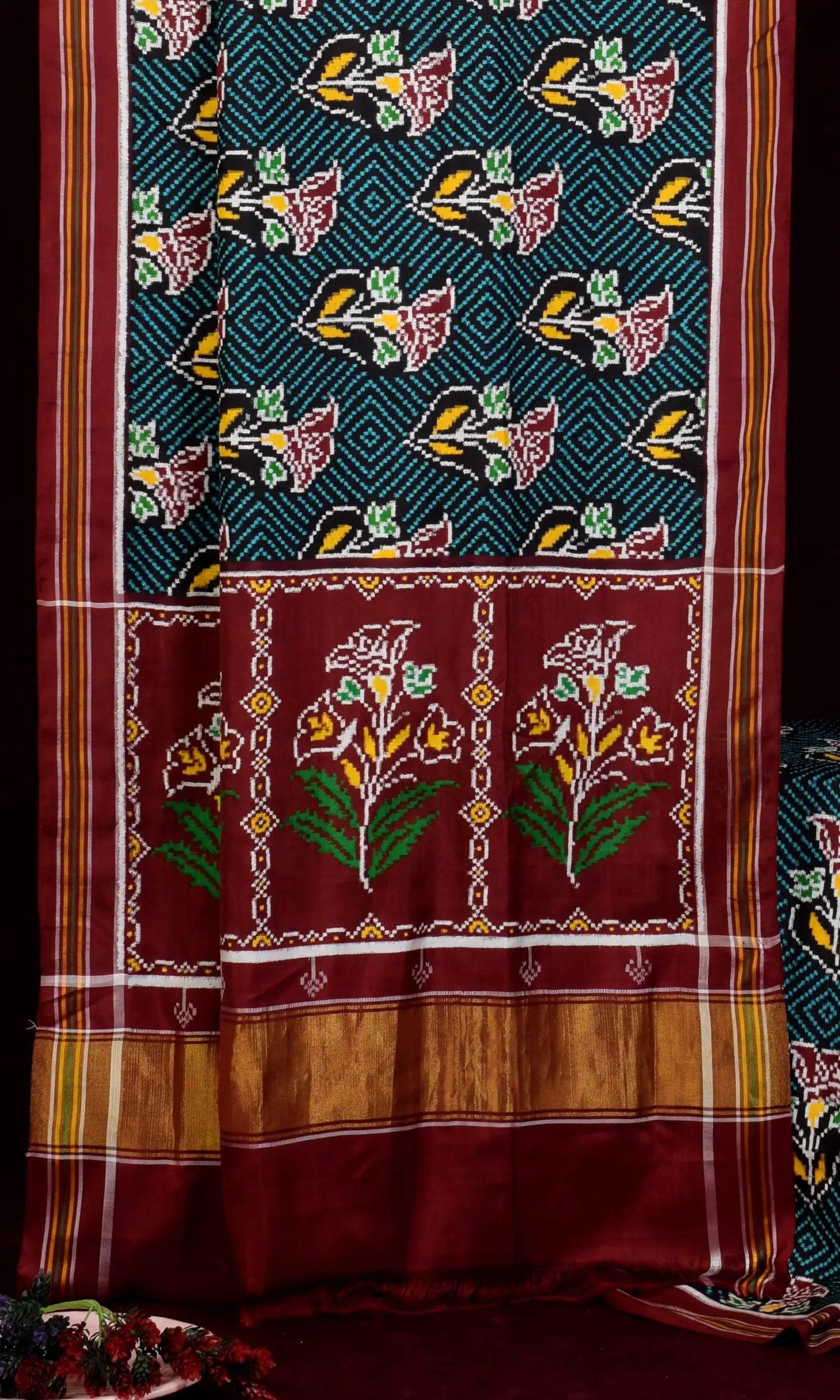 Double Ikat Patola Saree