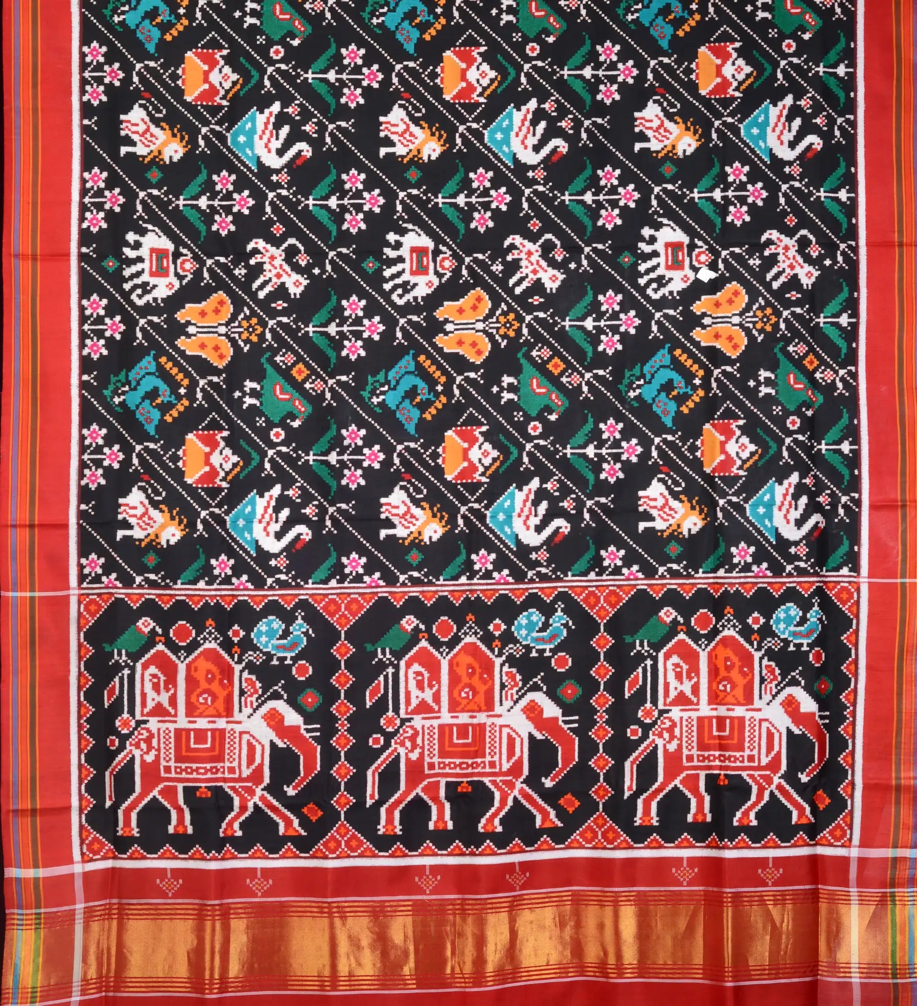 Double Ikat Patola Saree