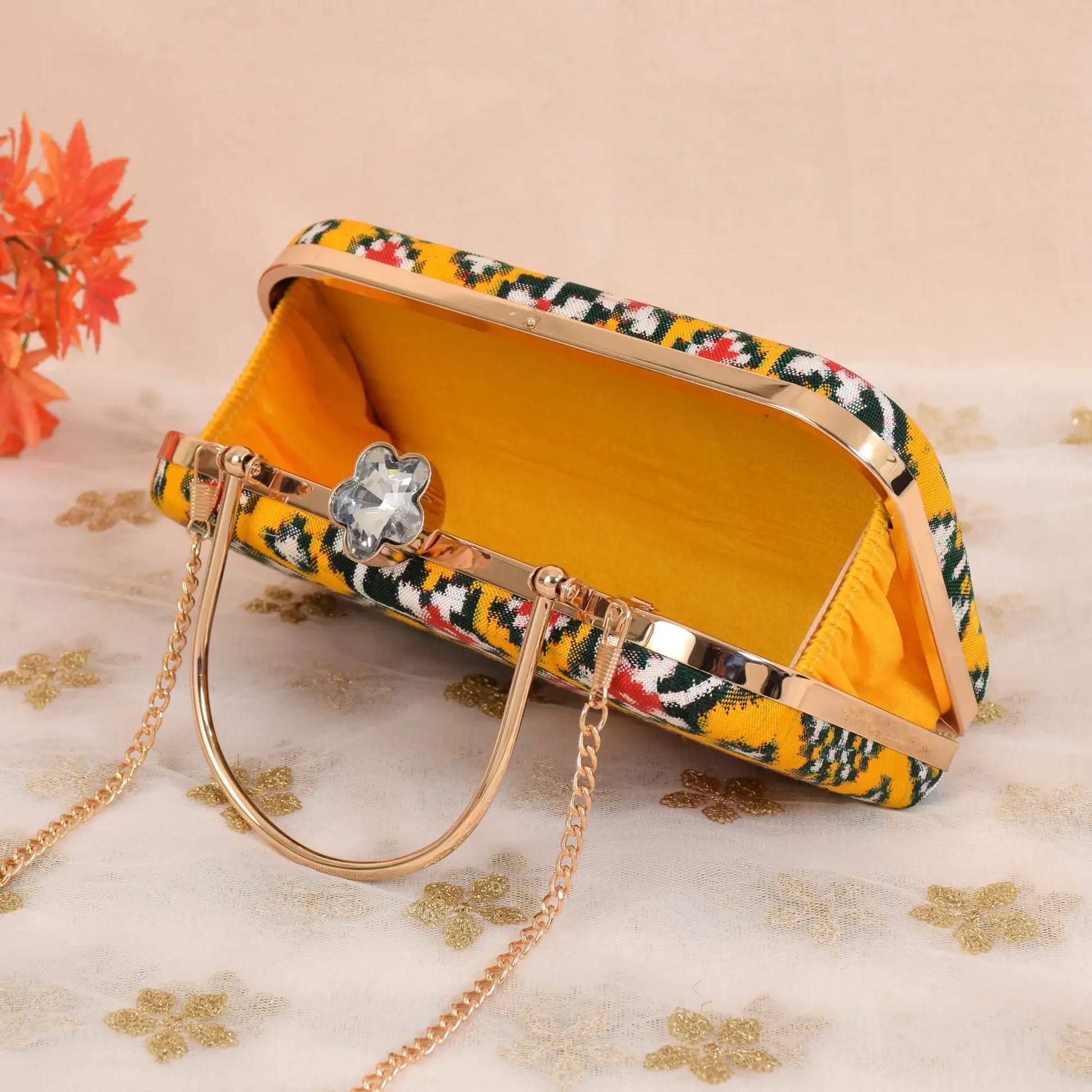 Double Ikat Patola Clutch