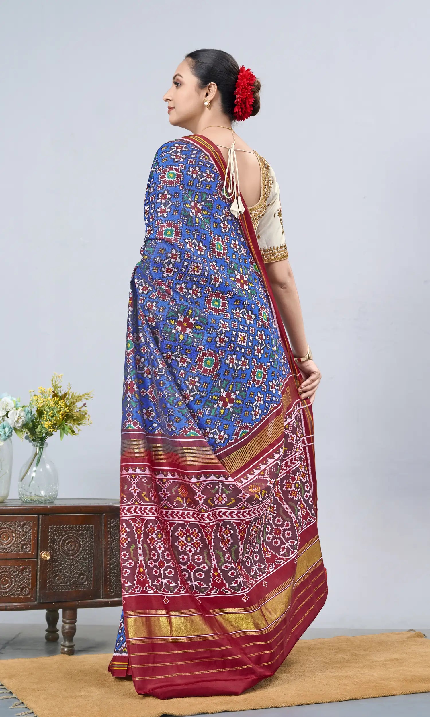Single Ikat Patola Saree