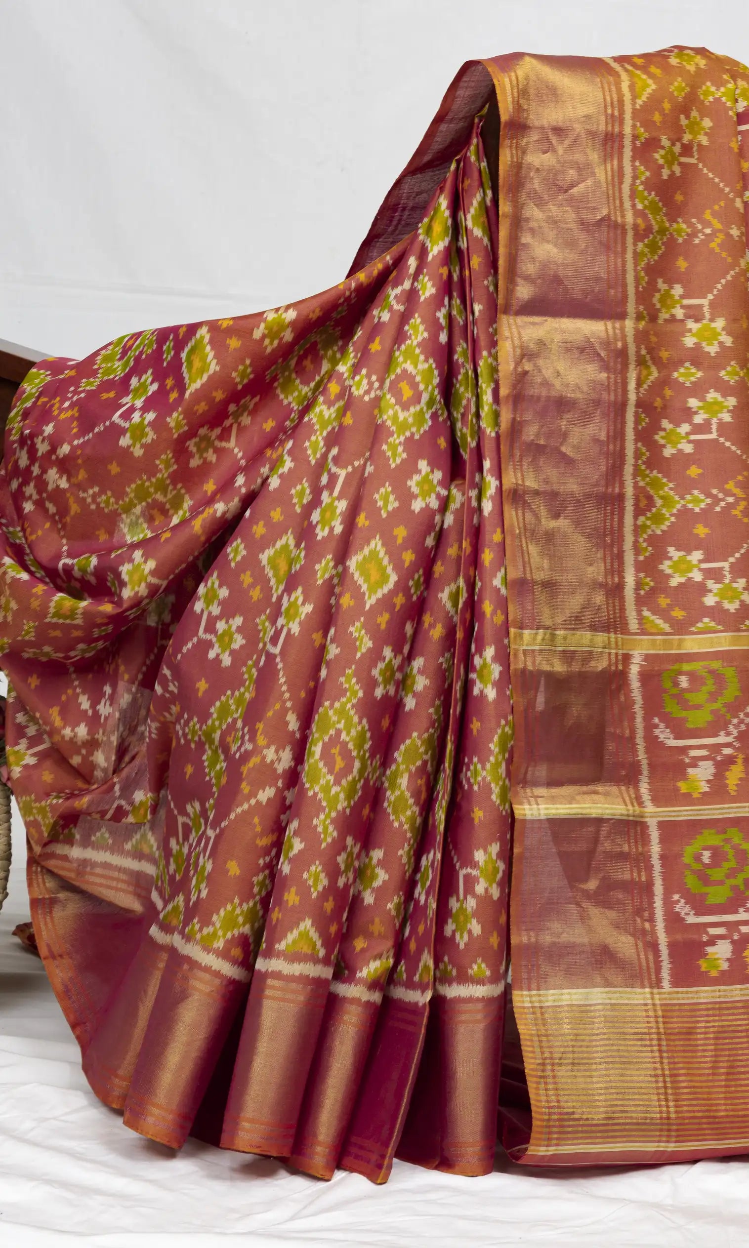 Rajkoti Patola Saree