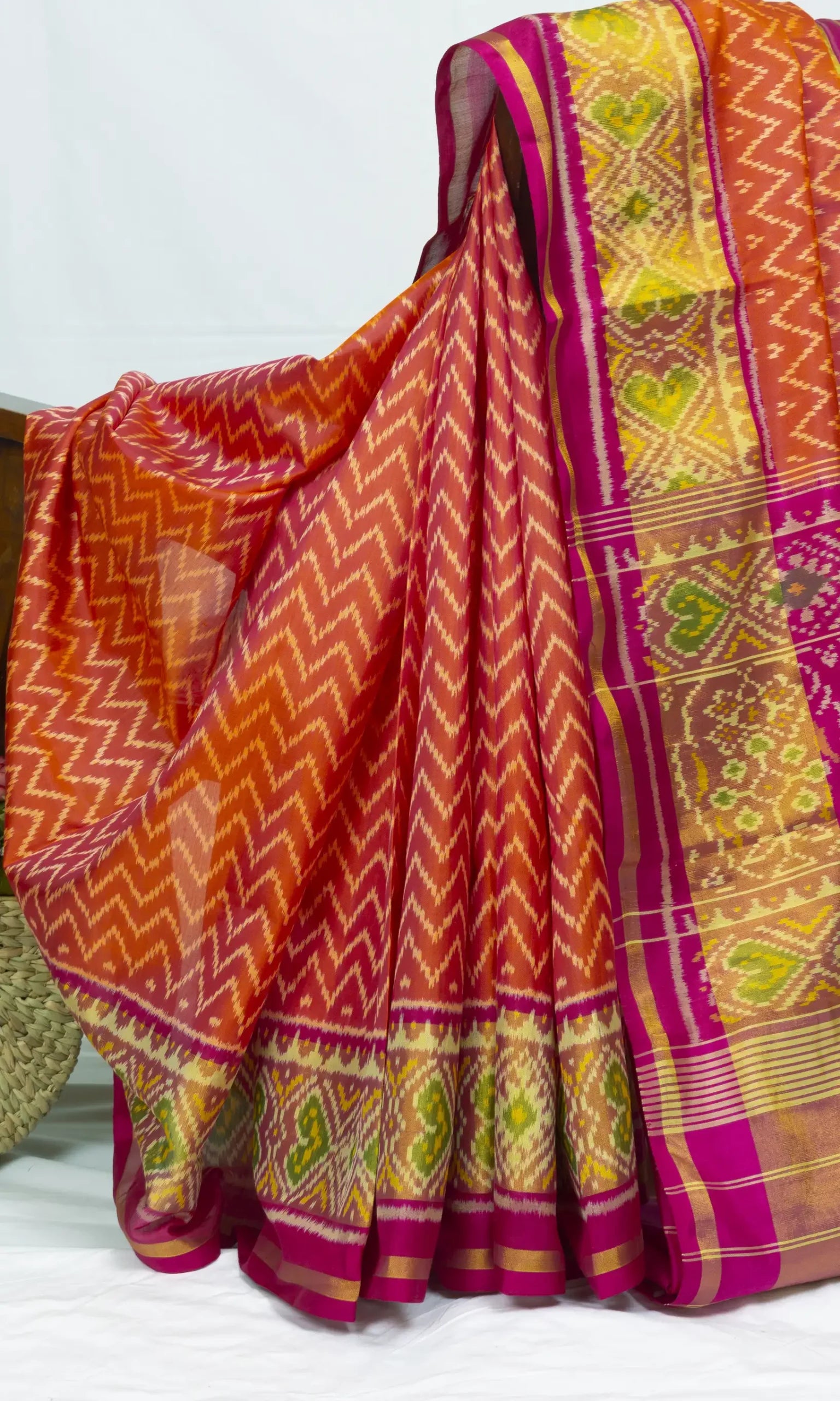 Rajkoti Patola Saree