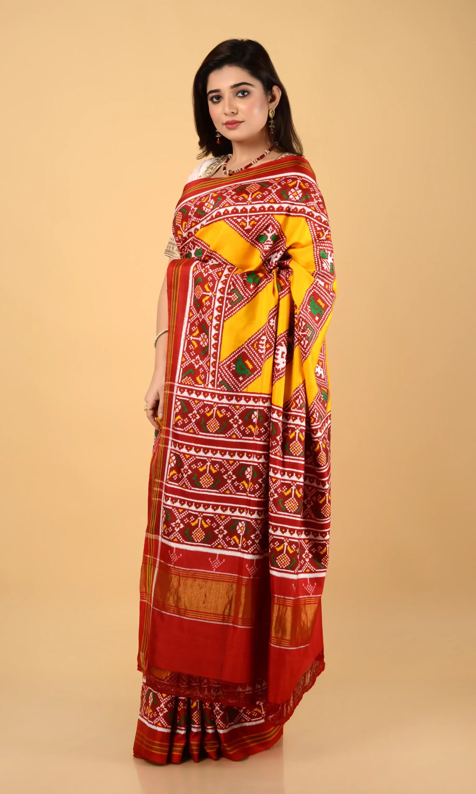 Double Ikat Patola Saree