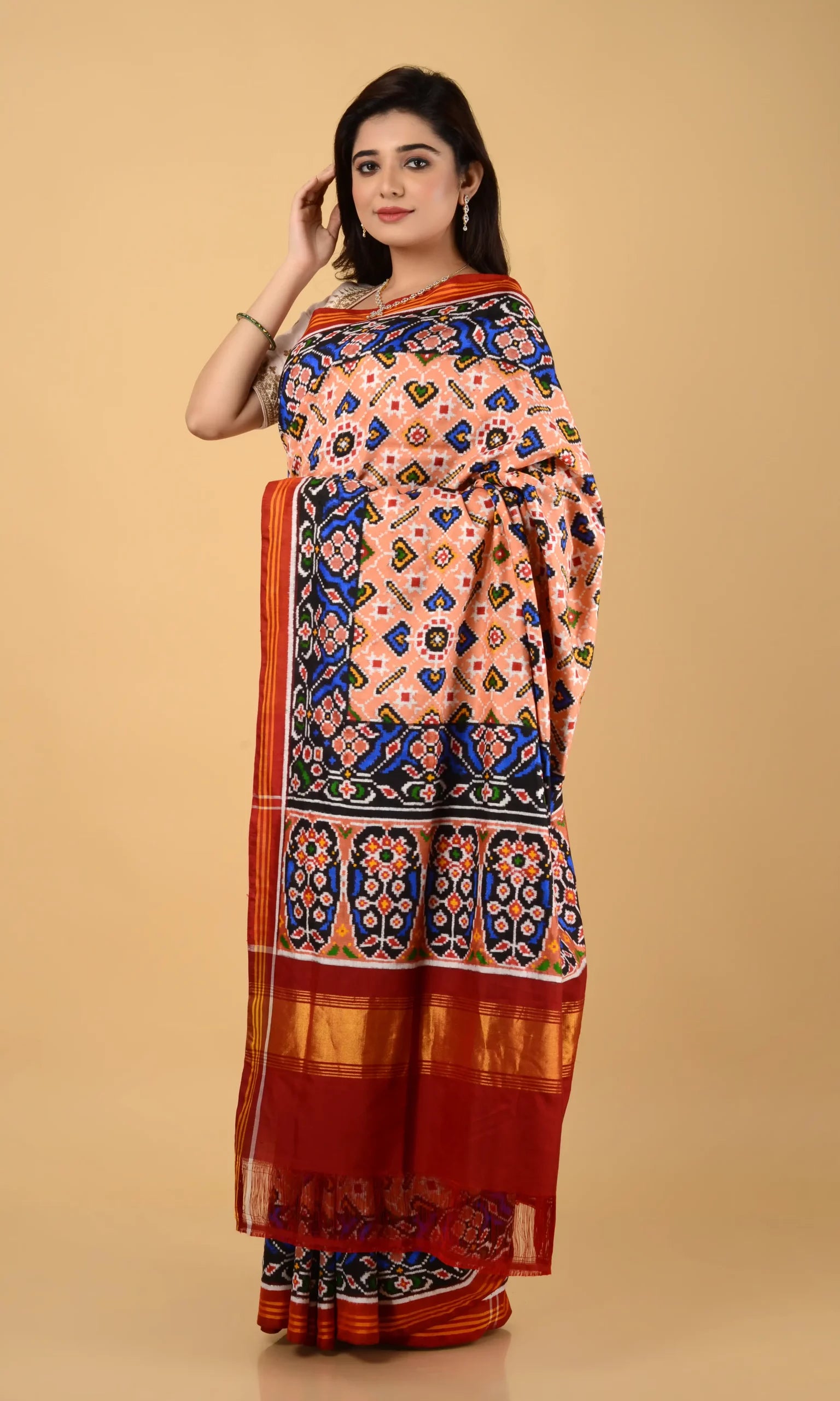 Double Ikat Patola Saree