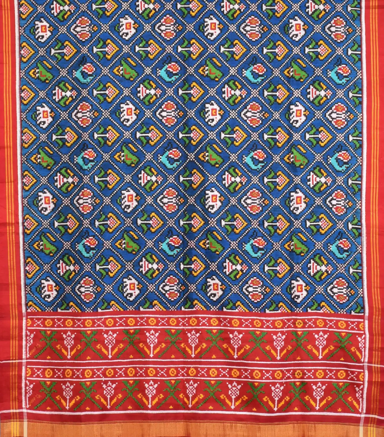 Double Ikat Patola Dupatta