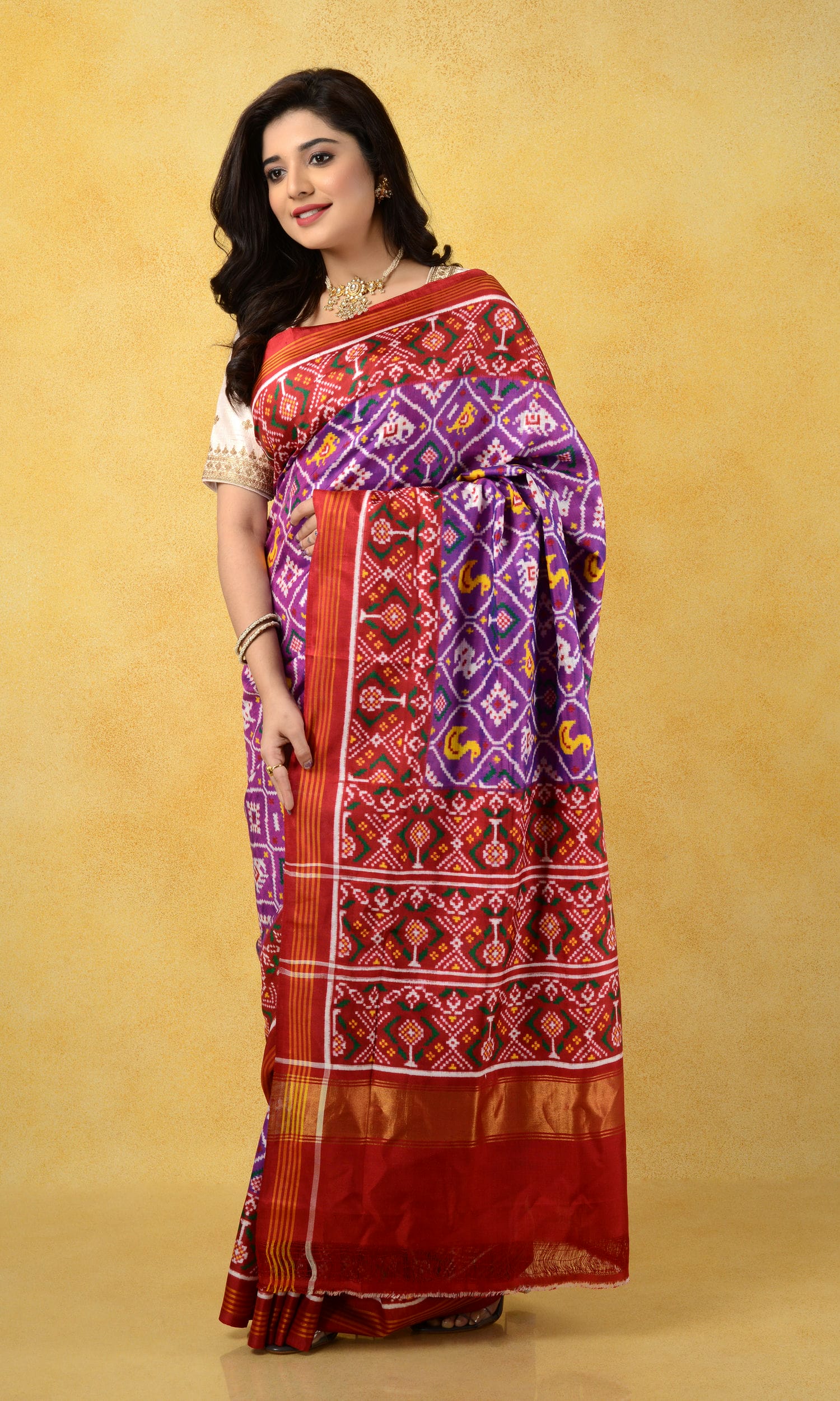 Double Ikat Patola Saree Patola Motifs
