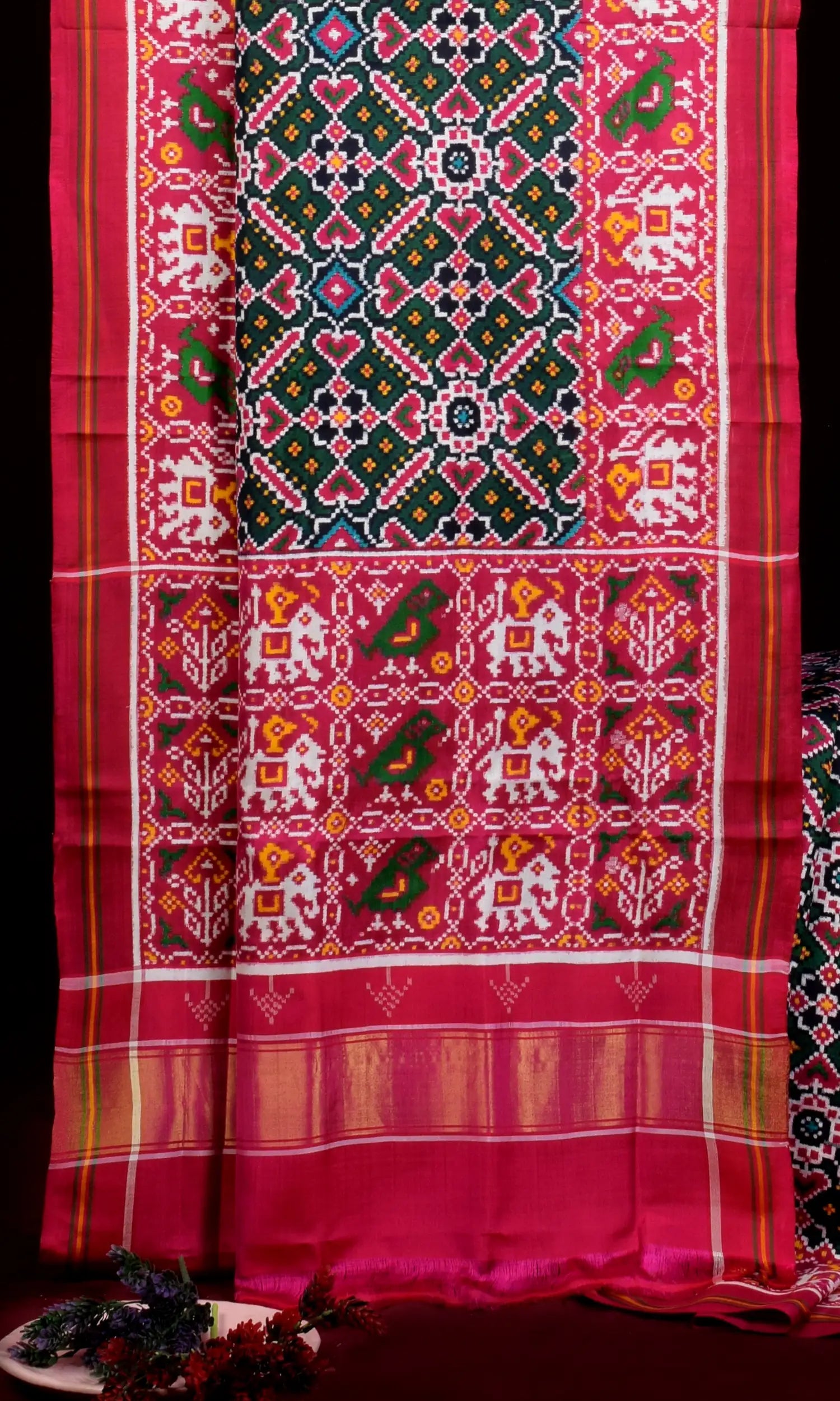 Double Ikat Patola Saree