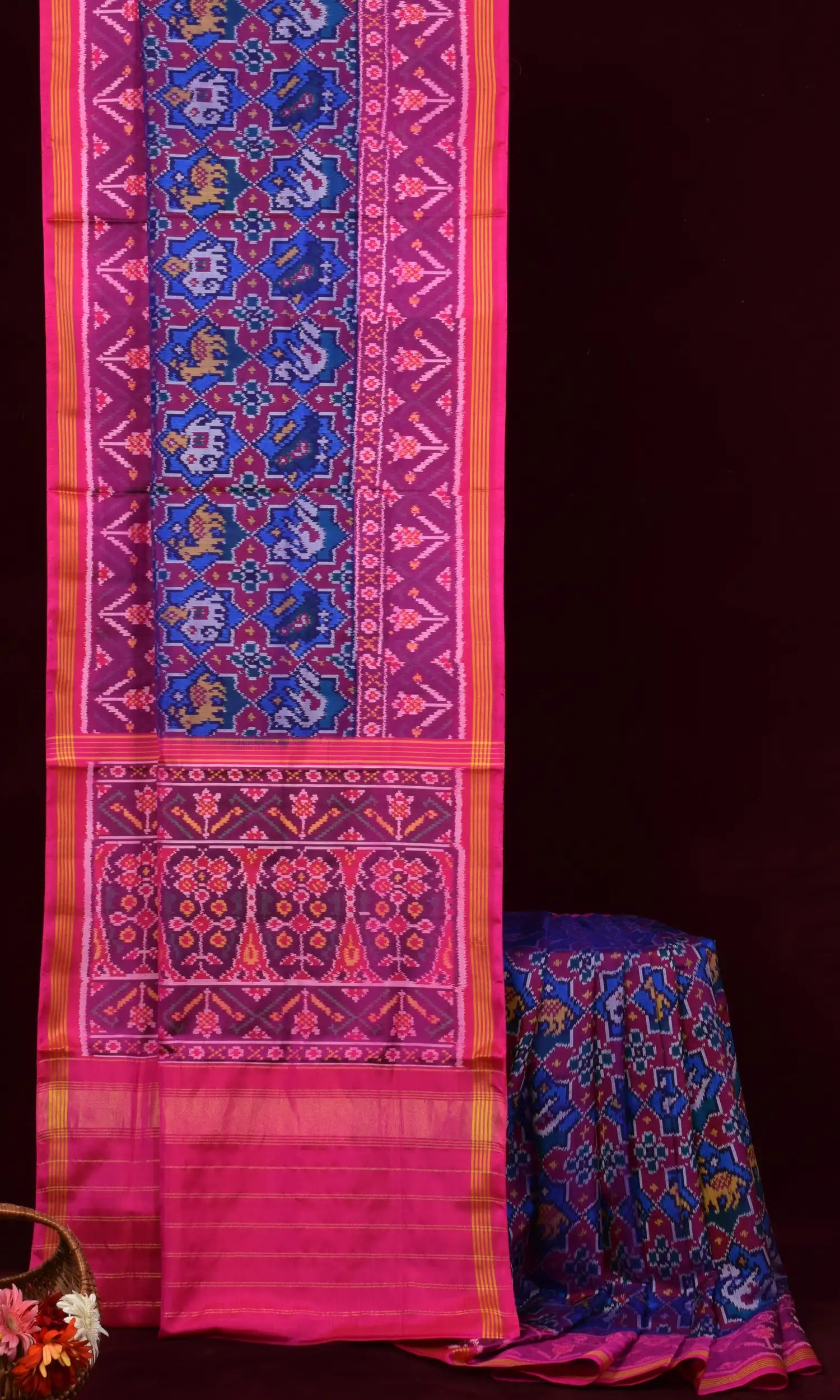 Single Ikat Patola Saree
