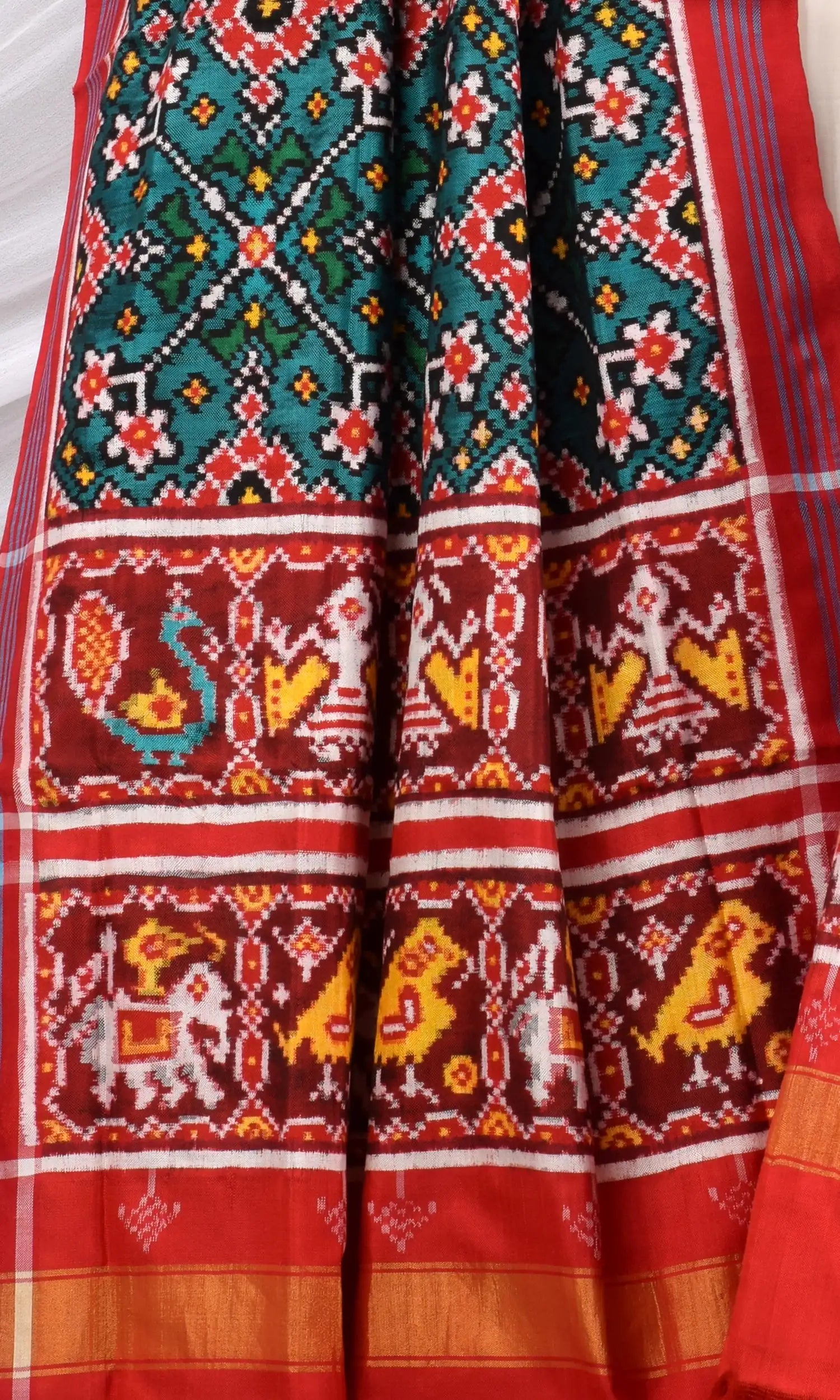 Double Ikat Patola Dupatta