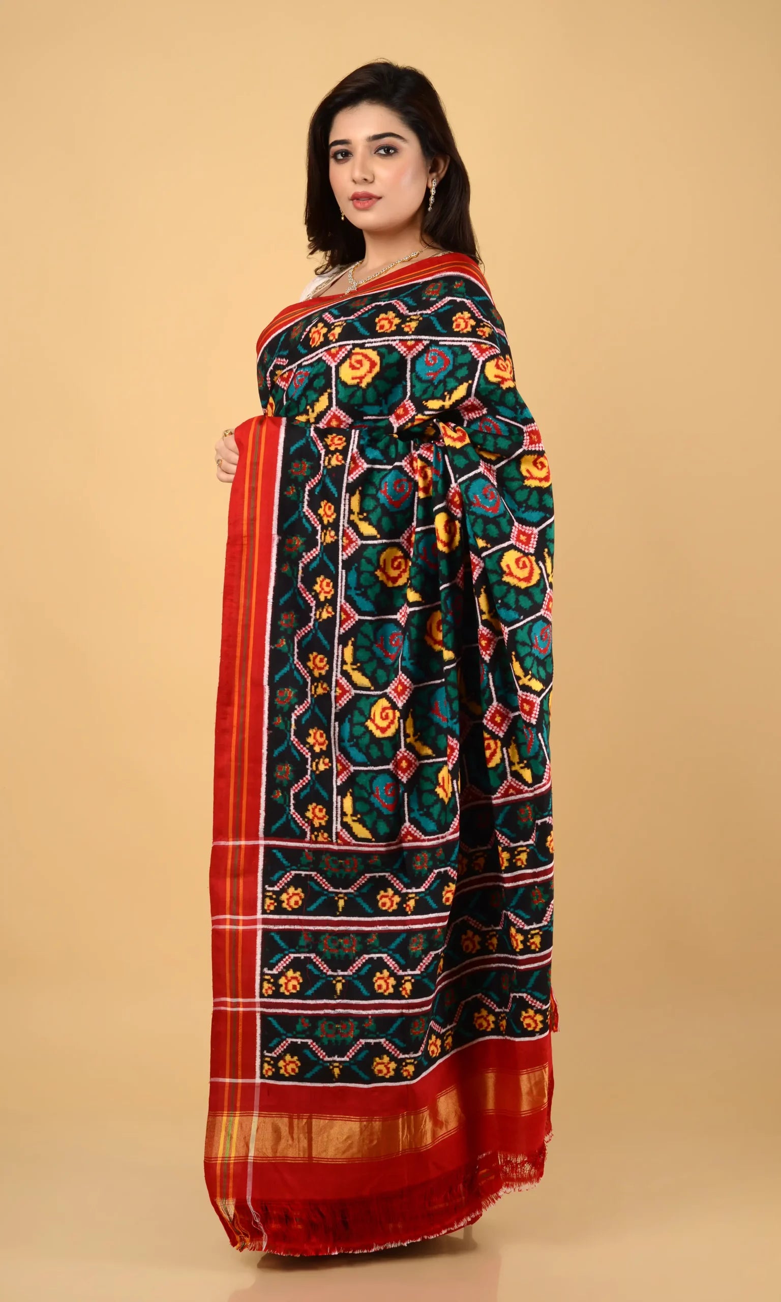 Double Ikat Patola Saree