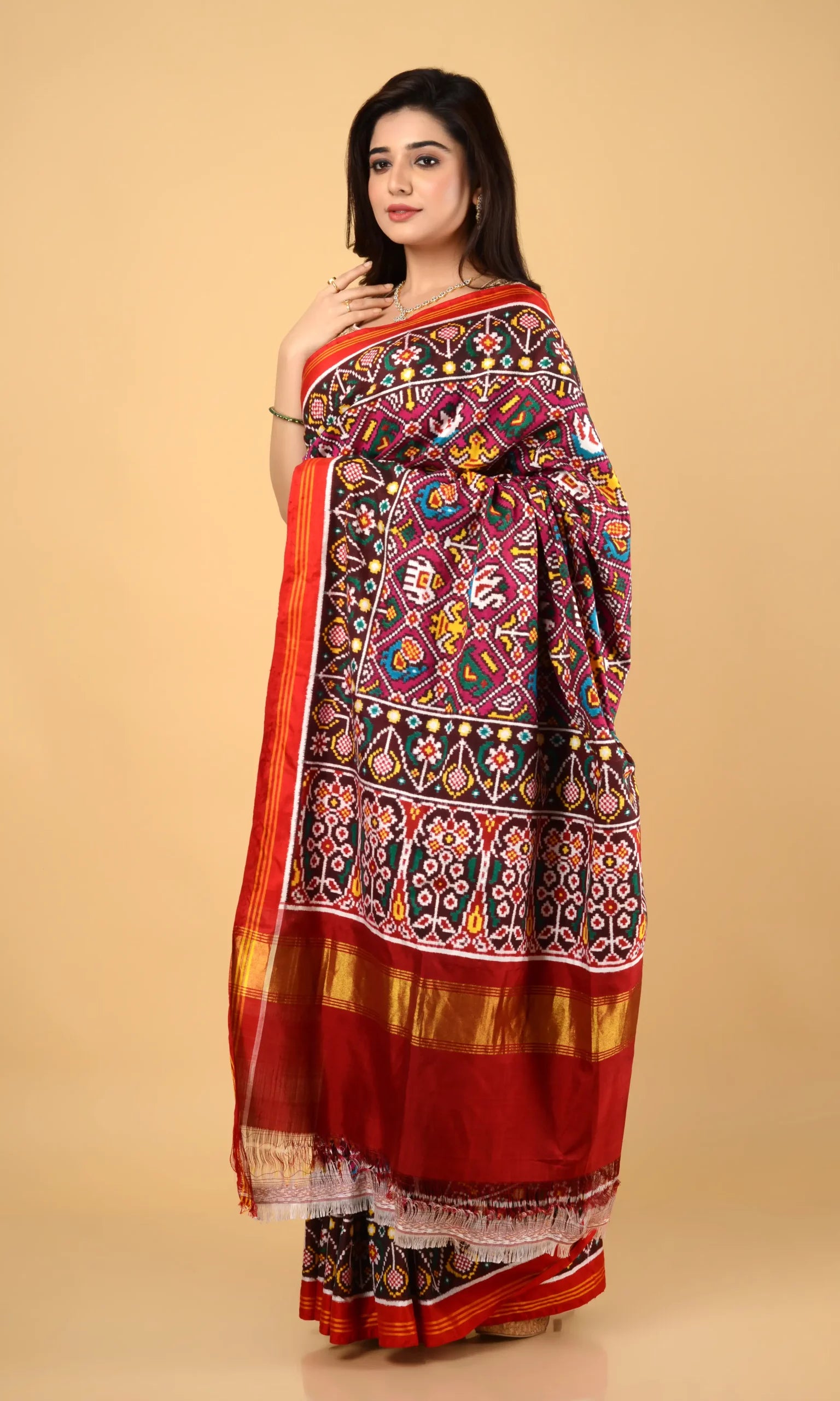 Double Ikat Patola Saree