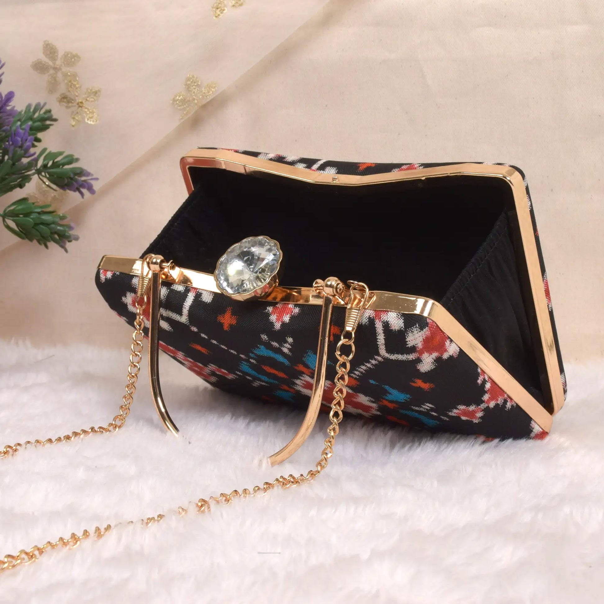 Double Ikat Patola Clutch
