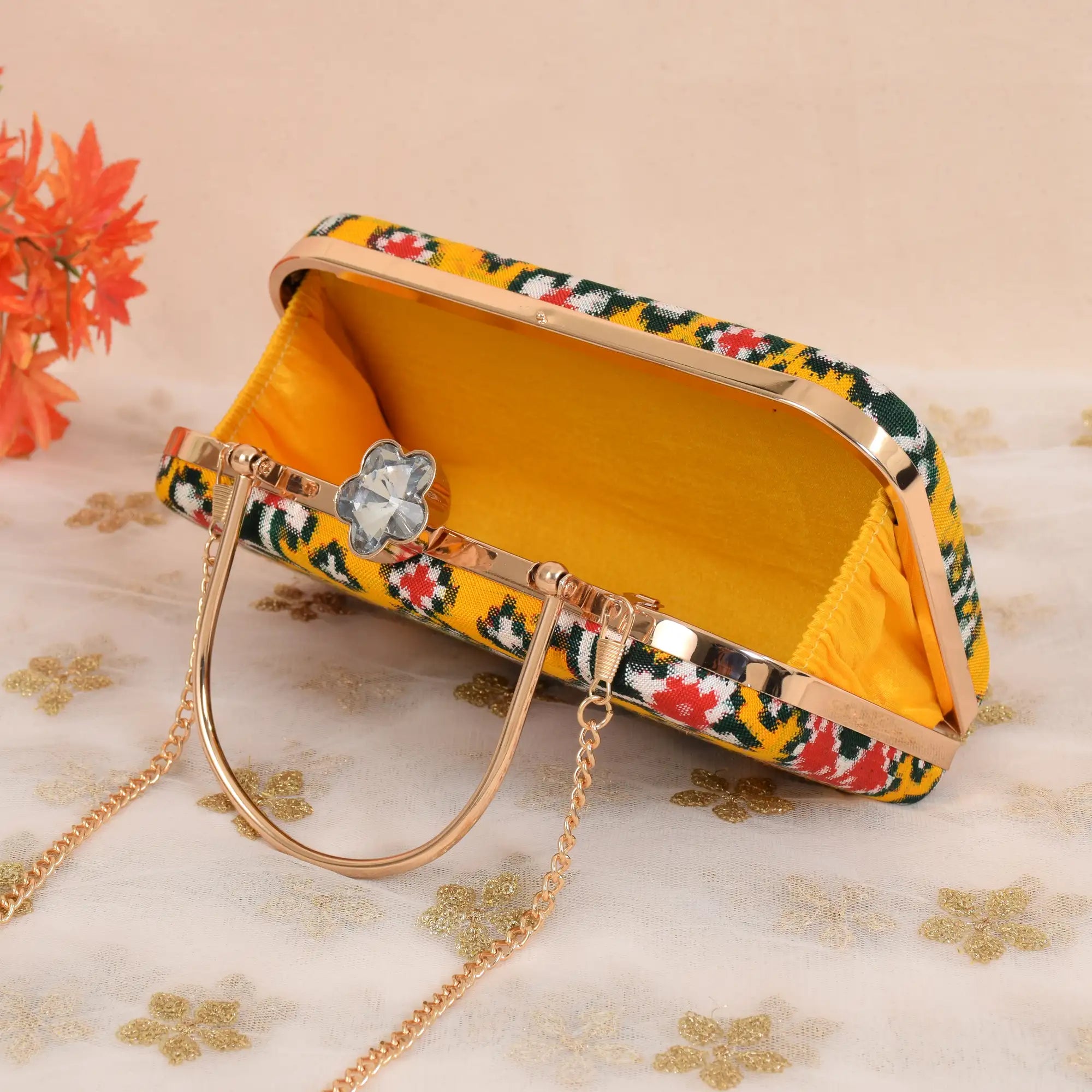 Double Ikat Patola Clutch