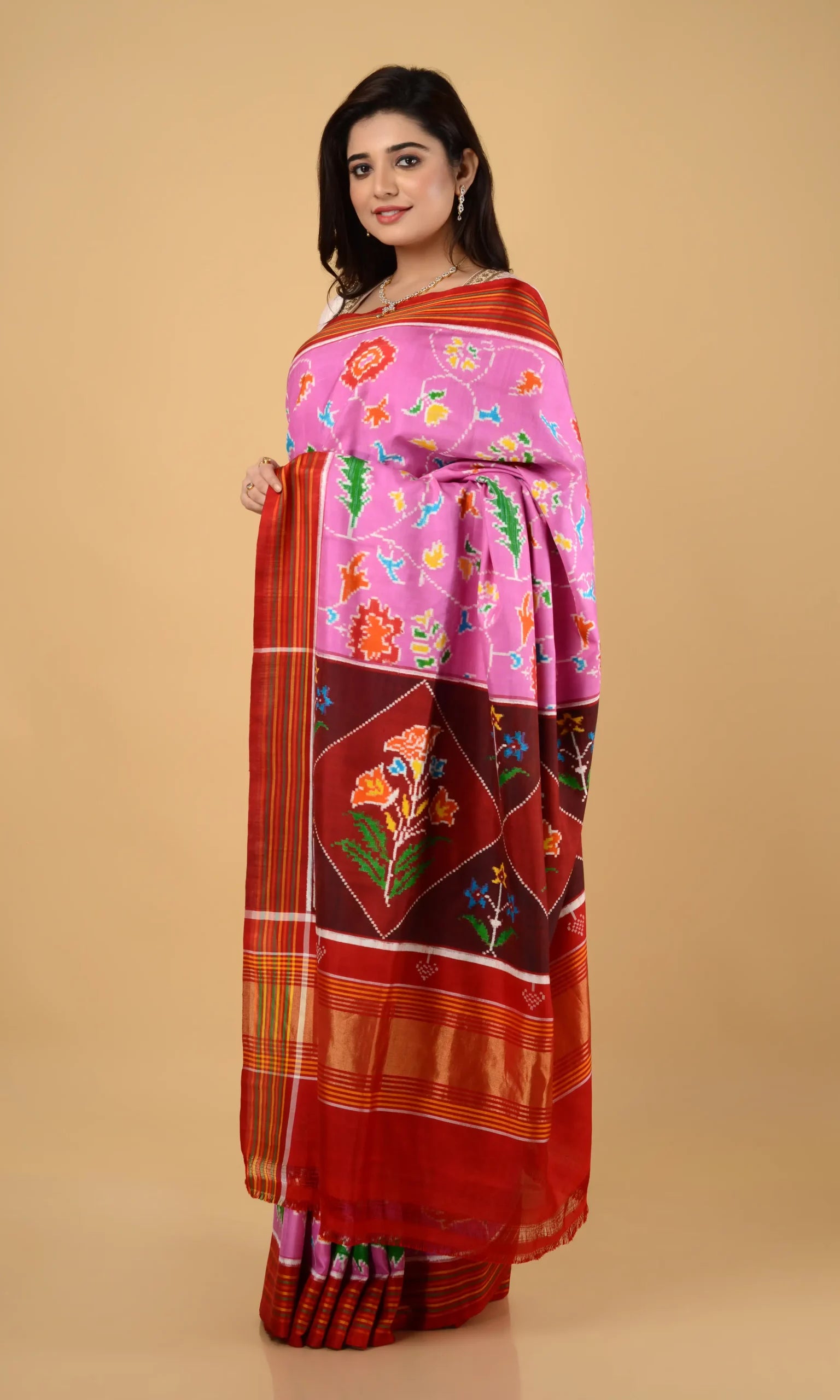 Double Ikat Patola Saree