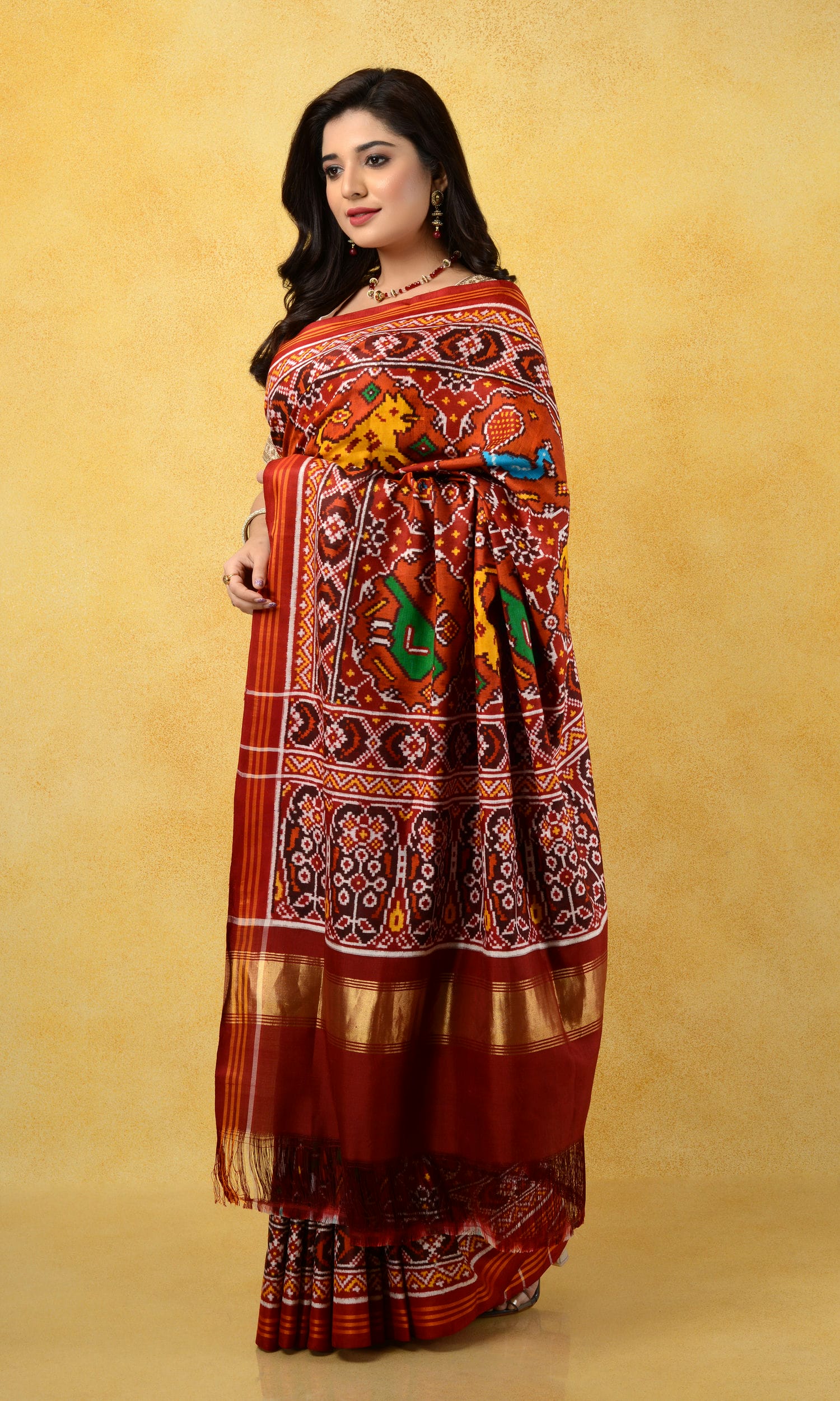 Double Ikat Patola Saree Patola Motifs