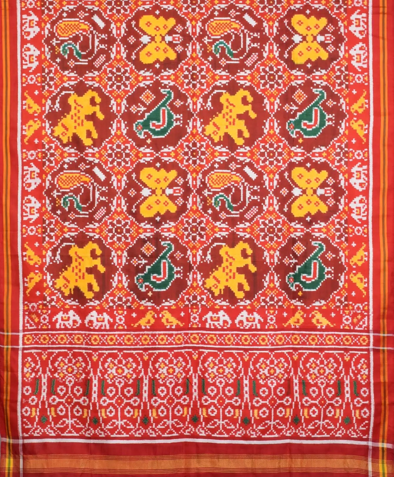 Double Ikat Patola Dupatta