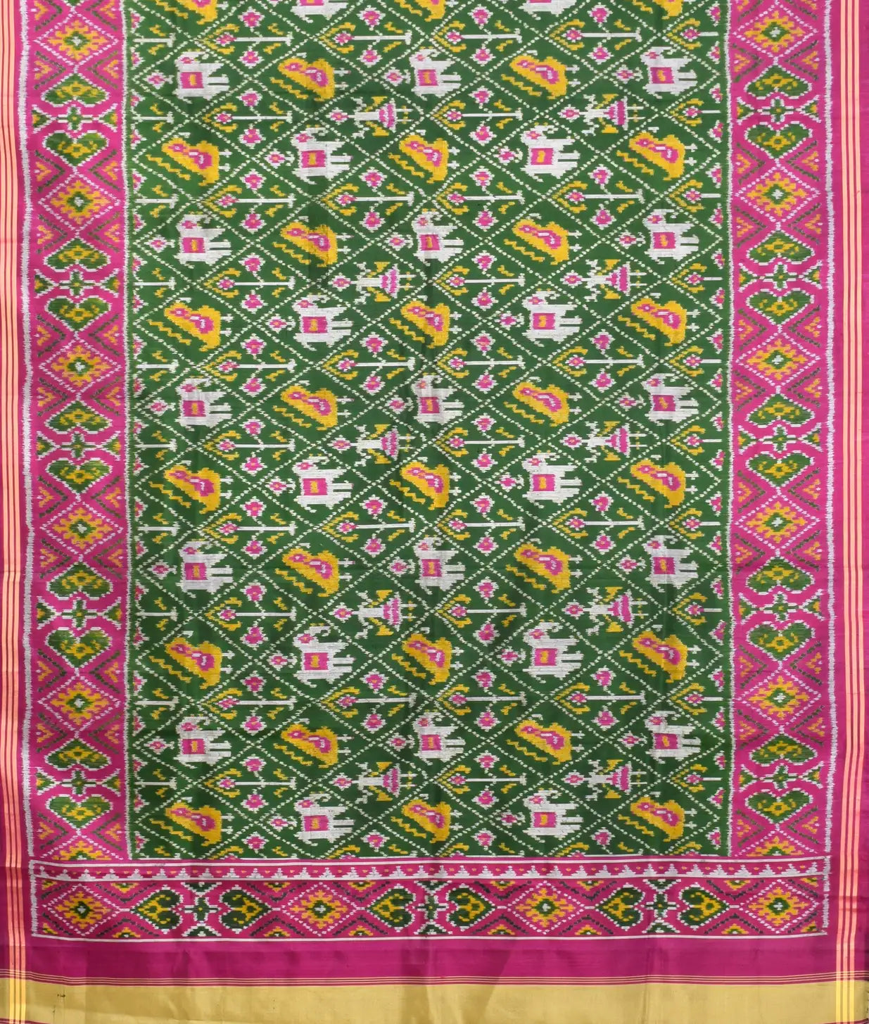 Single Ikat Patola Dupatta