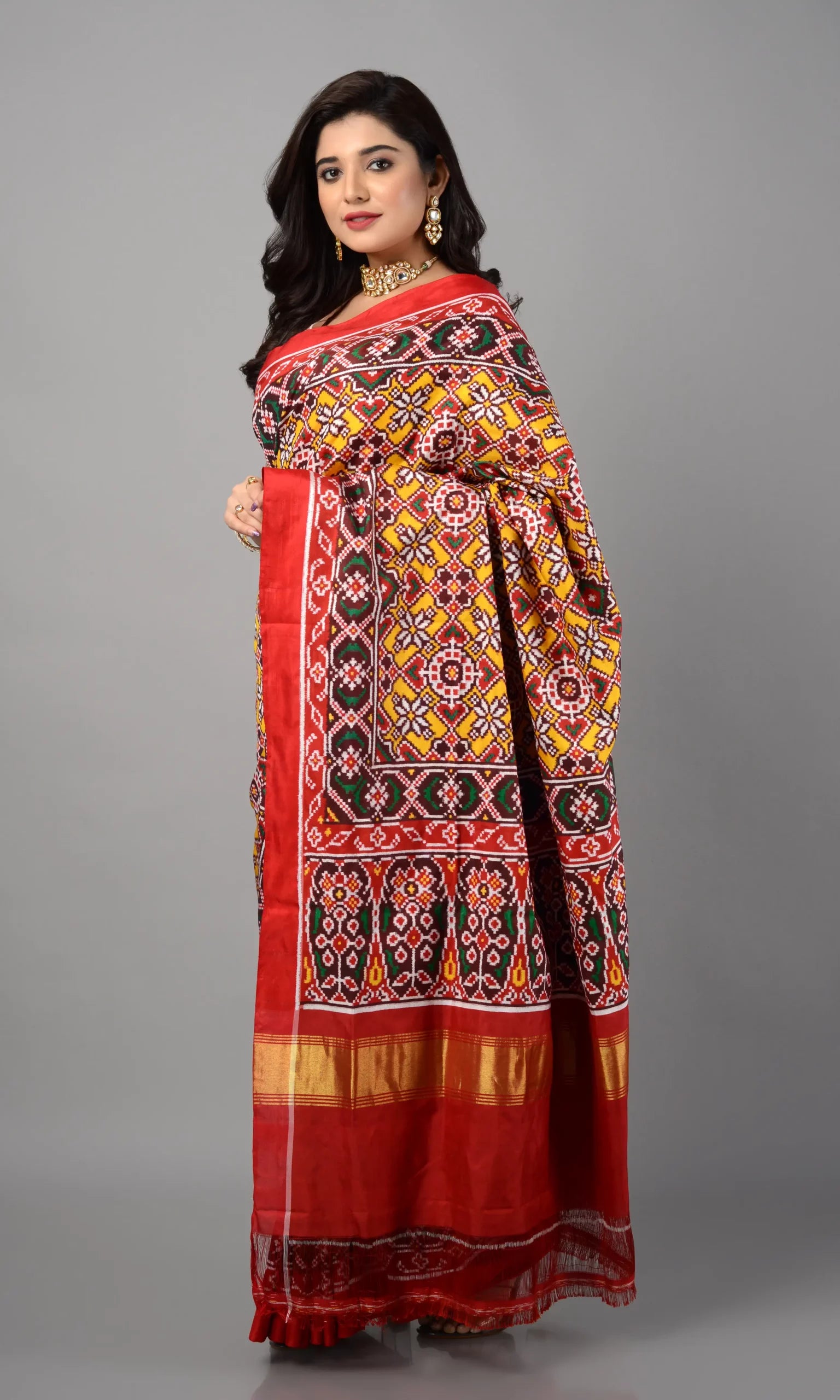 Double Ikat Patola Saree