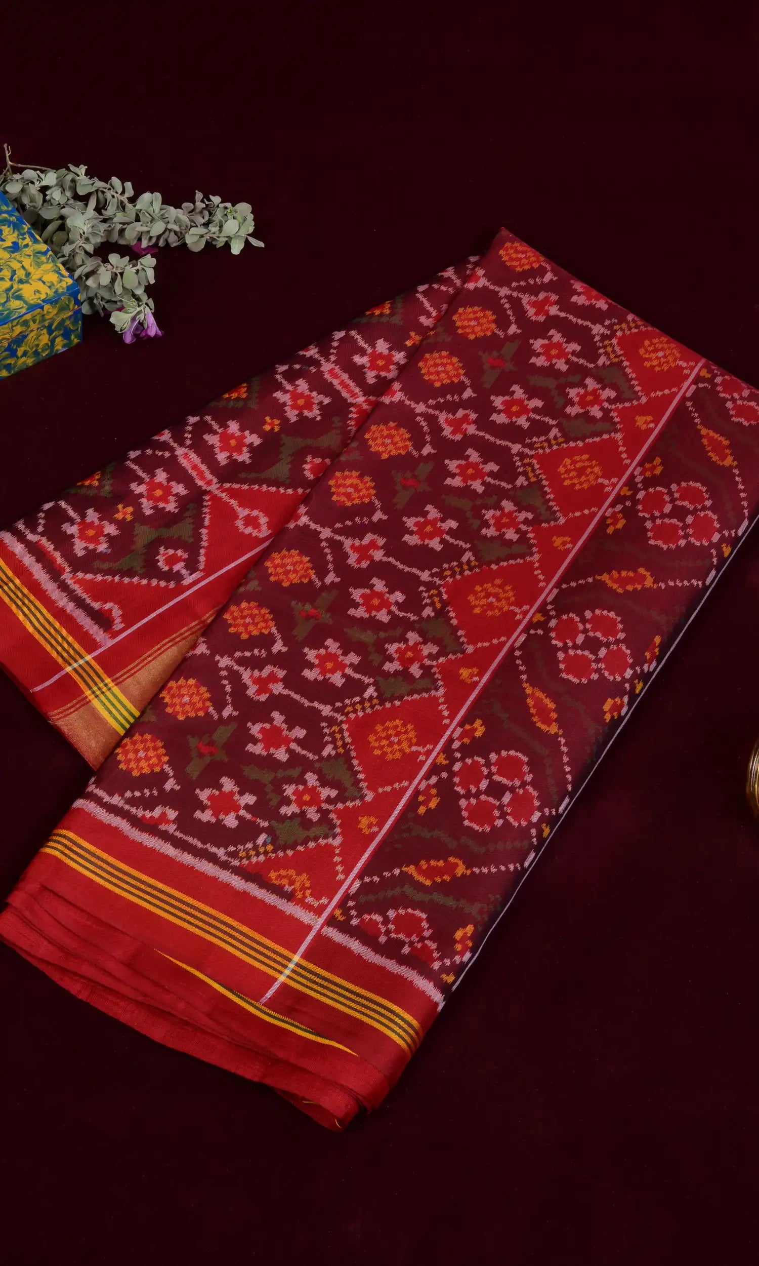 Single Ikat Patola Saree