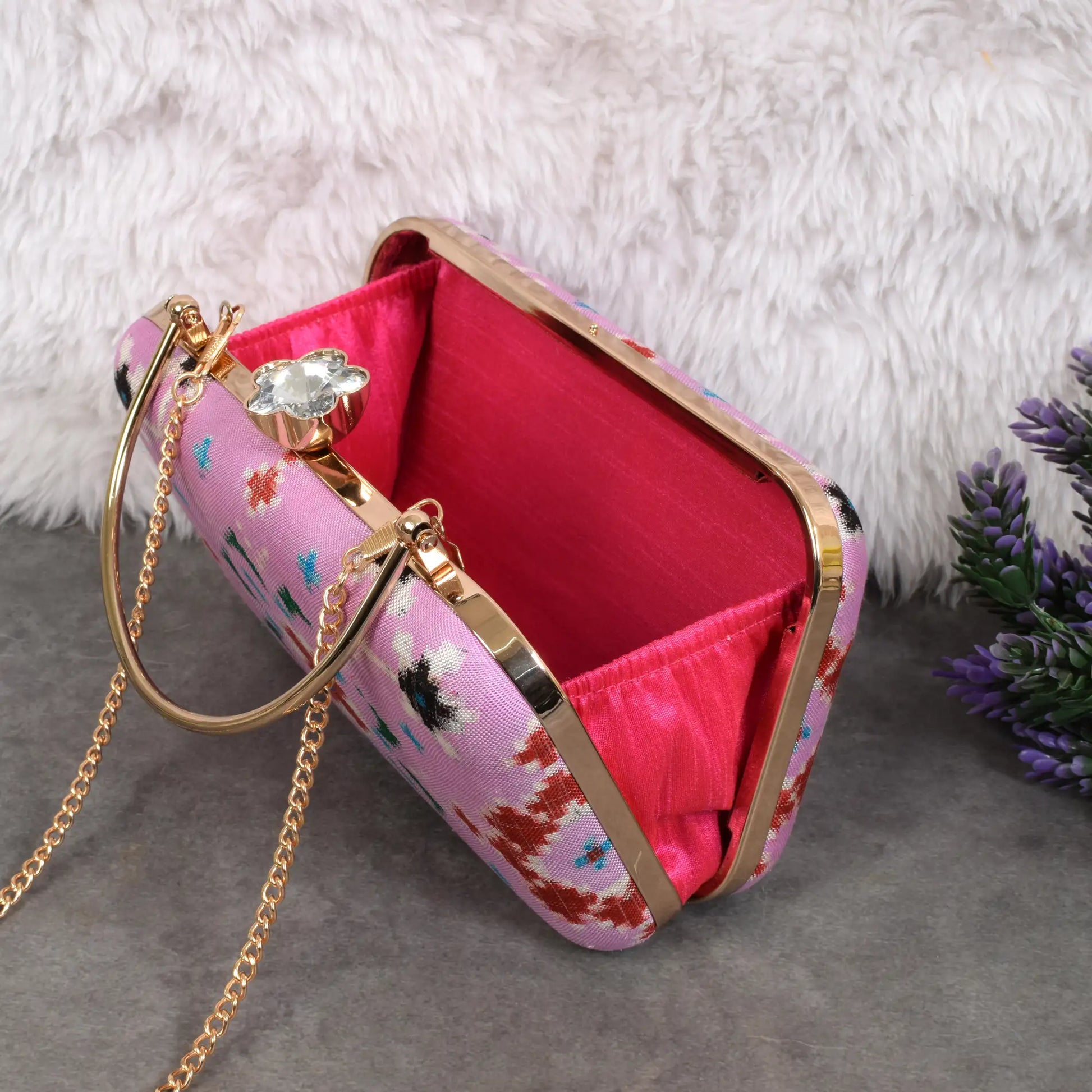 Double Ikat Patola Clutch