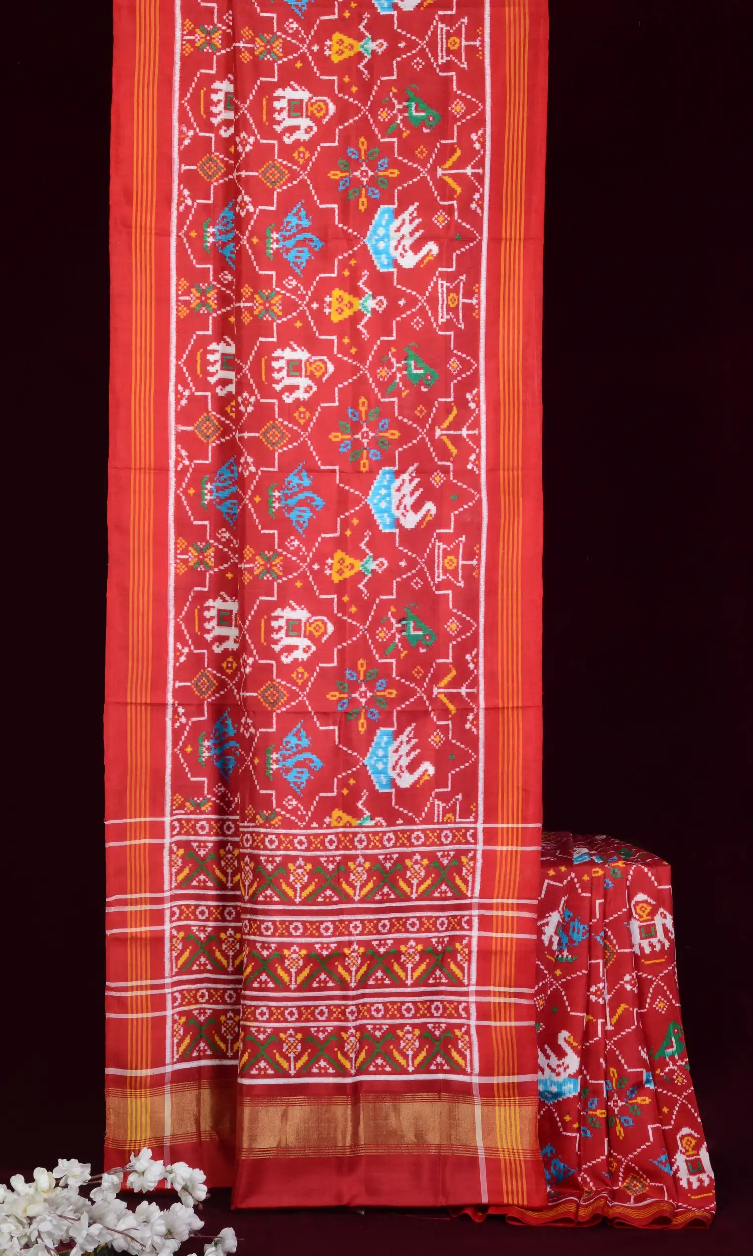 Double Ikat Patola Saree