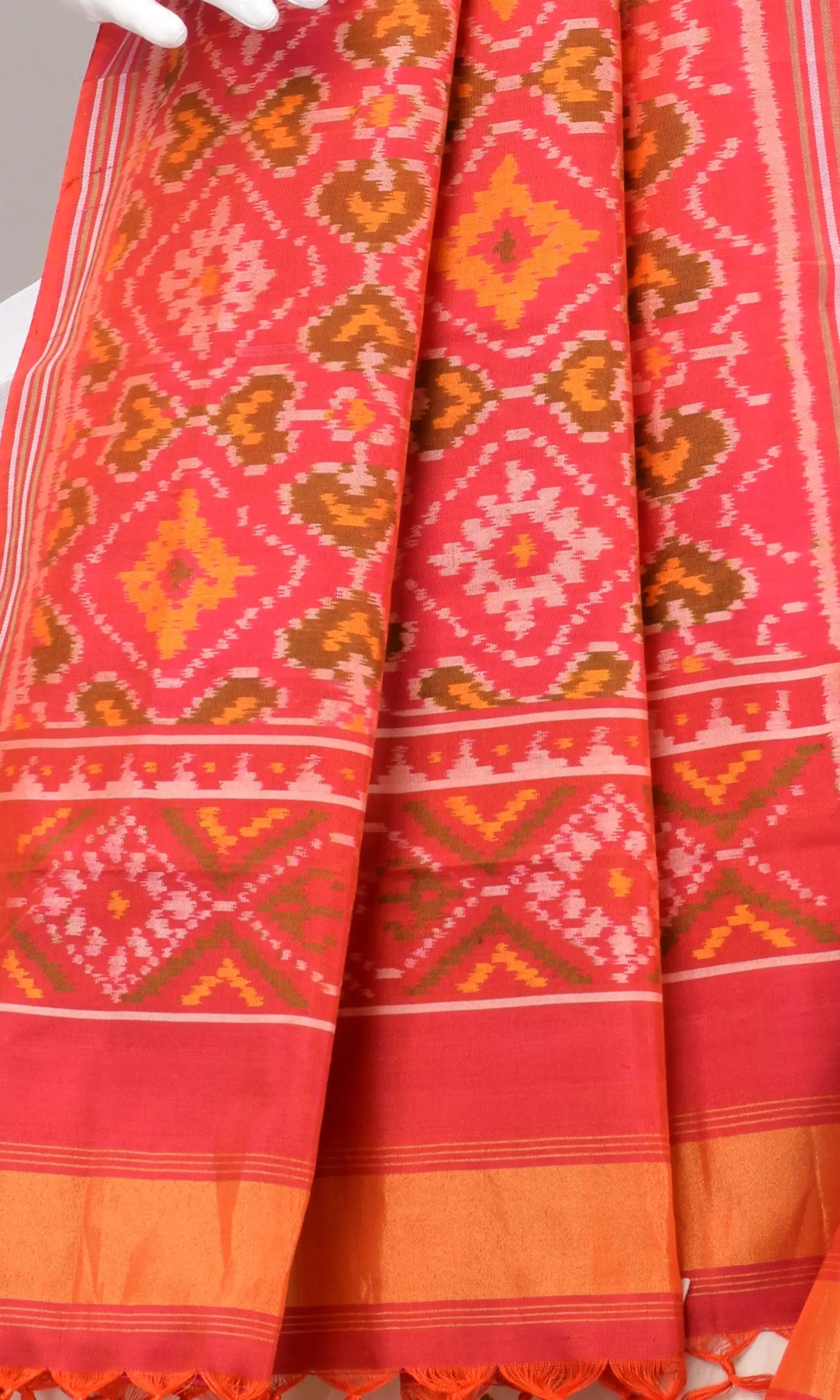 Single Ikat Patola Dupatta
