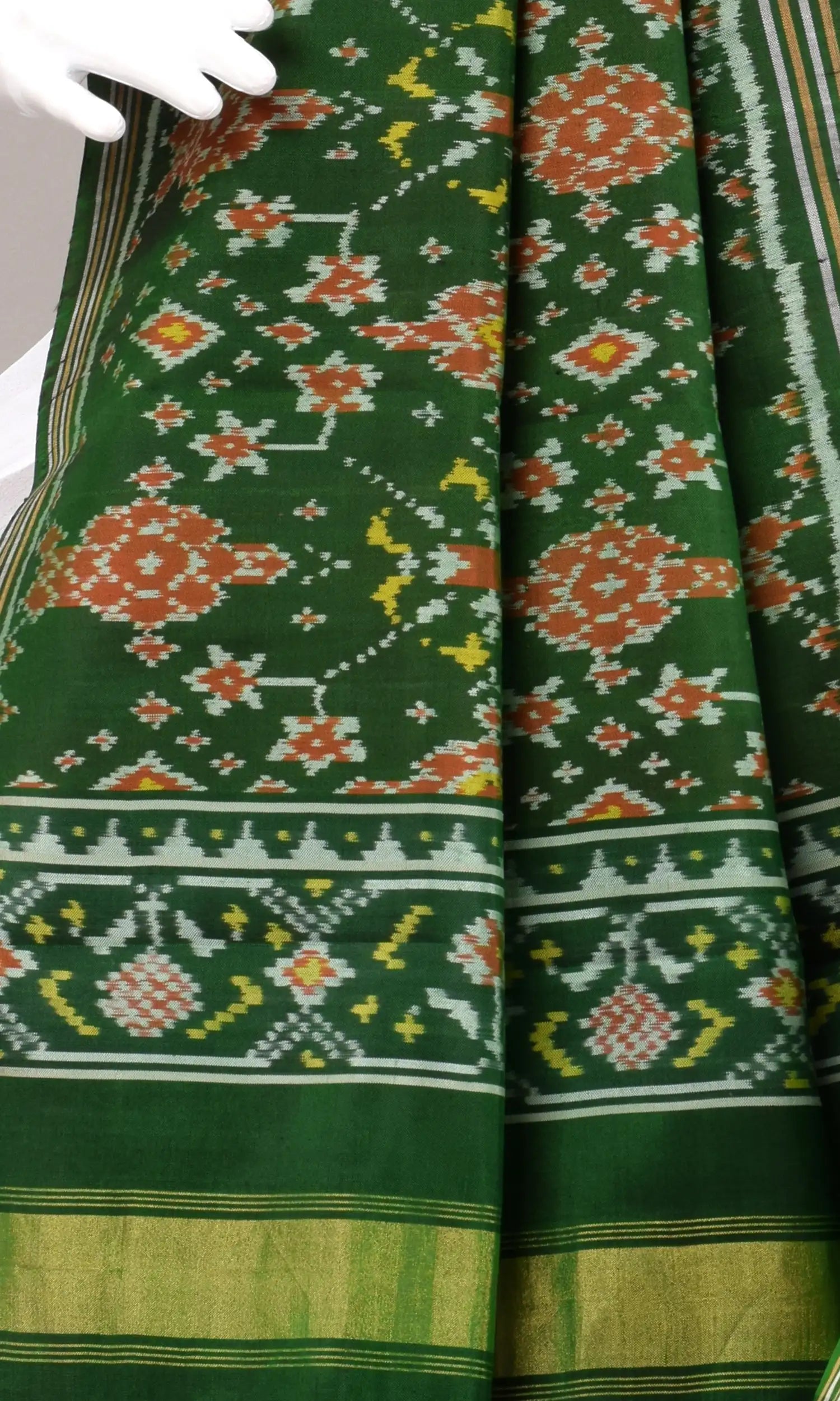 Single Ikat Patola Dupatta