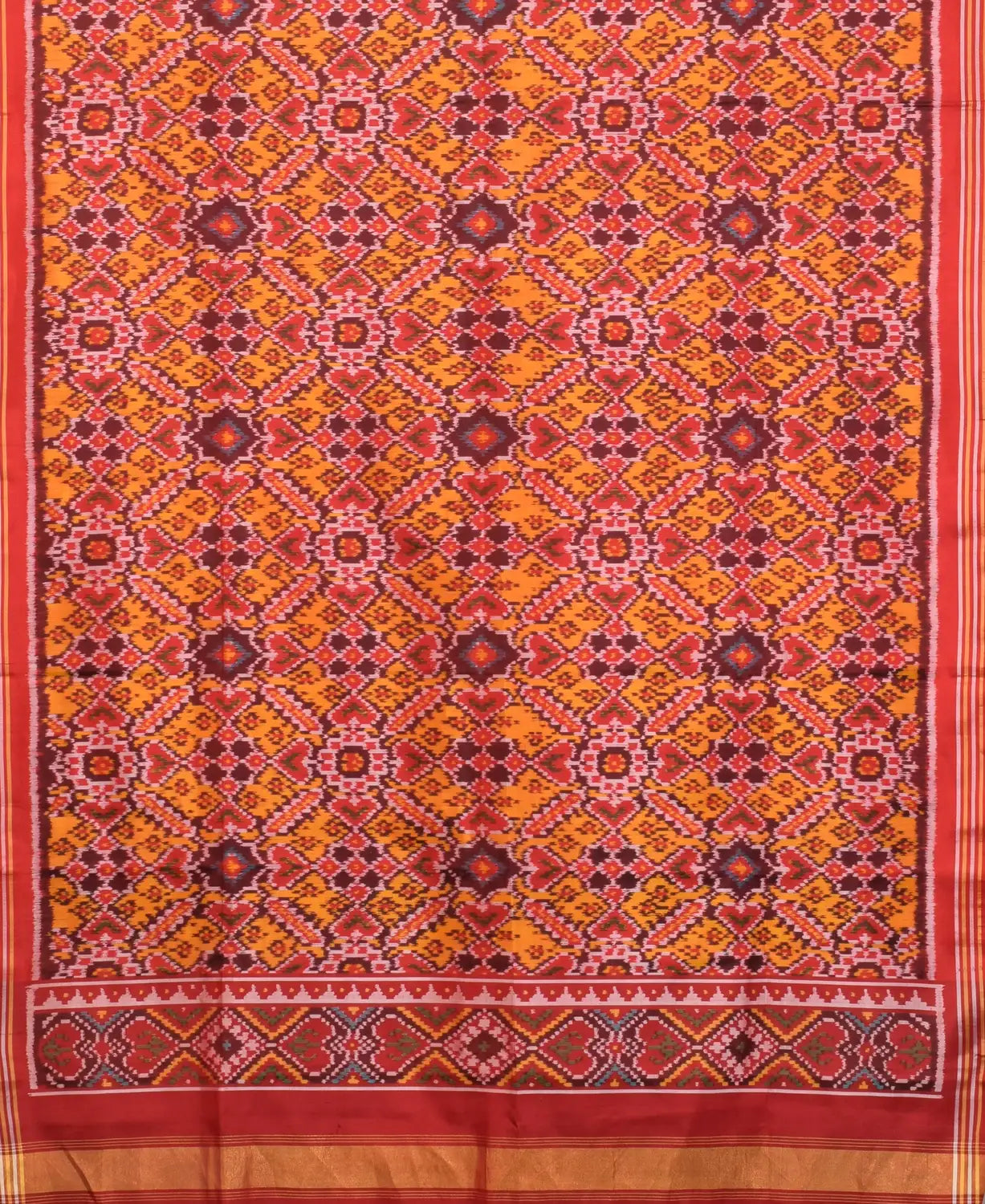 Single Ikat Patola Dupatta