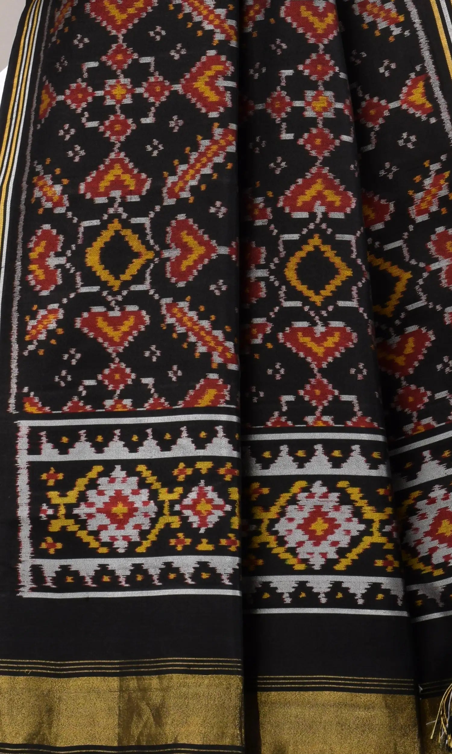 Single Ikat Patola Dupatta