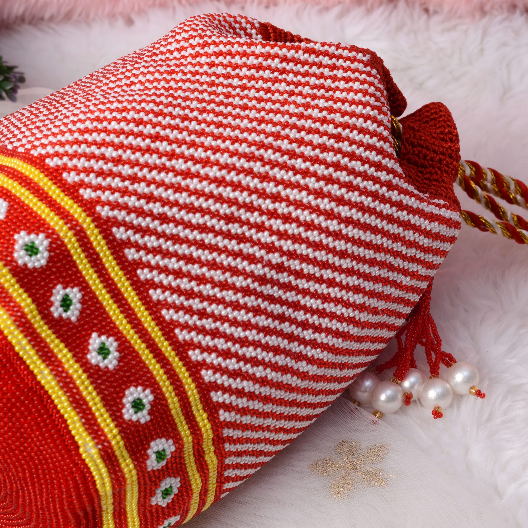 Moti Patola Beaded Batva