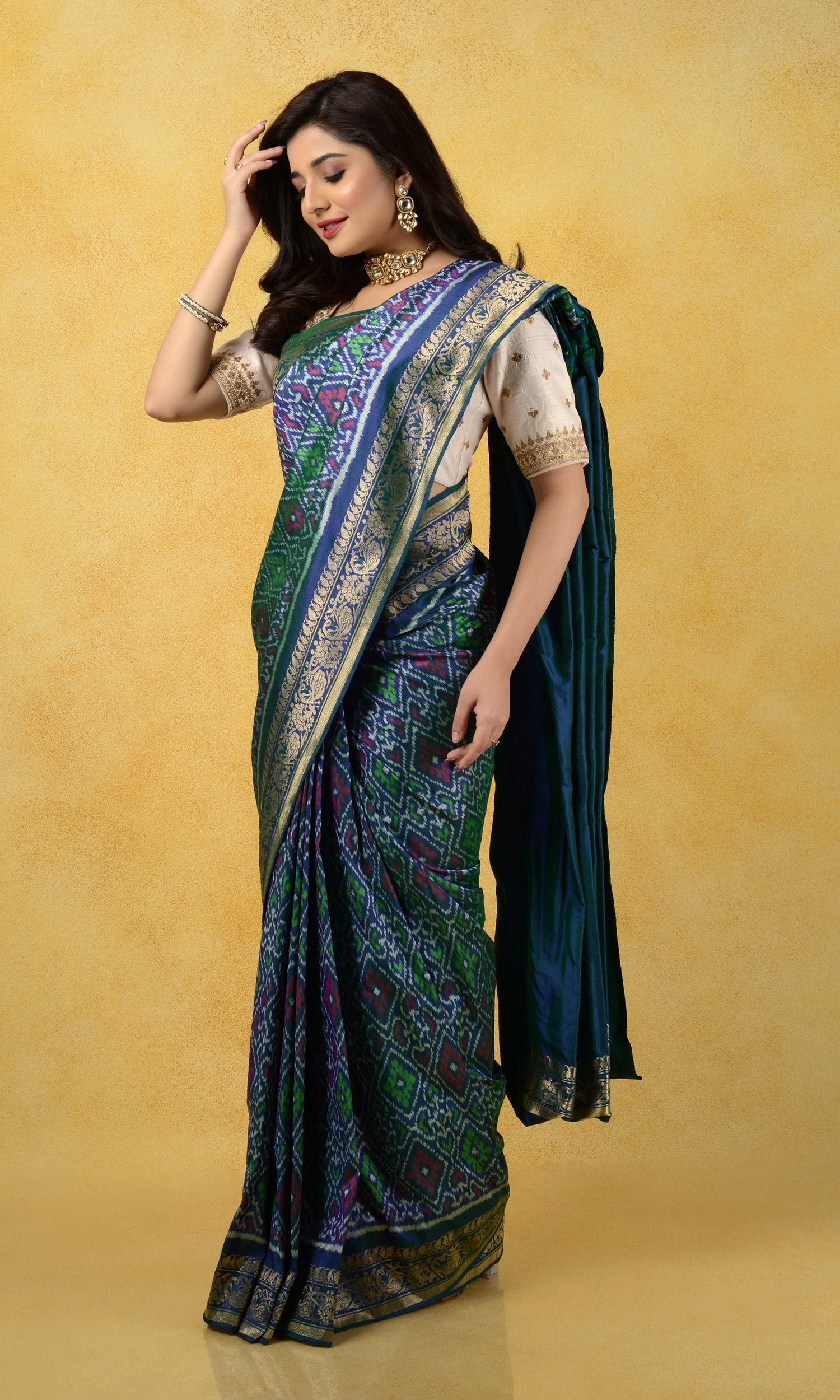 Banarasi Single Ikat Patola Chanda