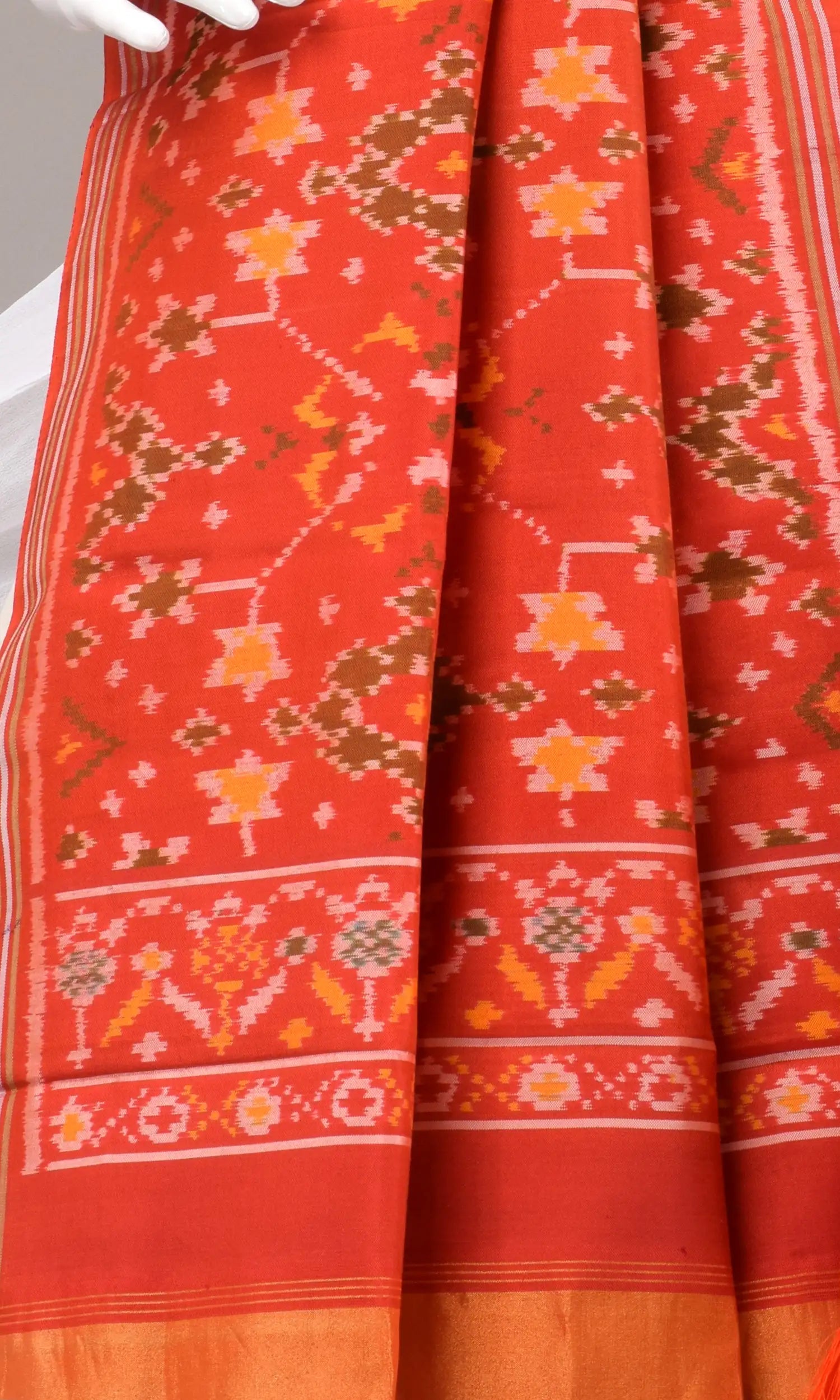 Single Ikat Patola Dupatta