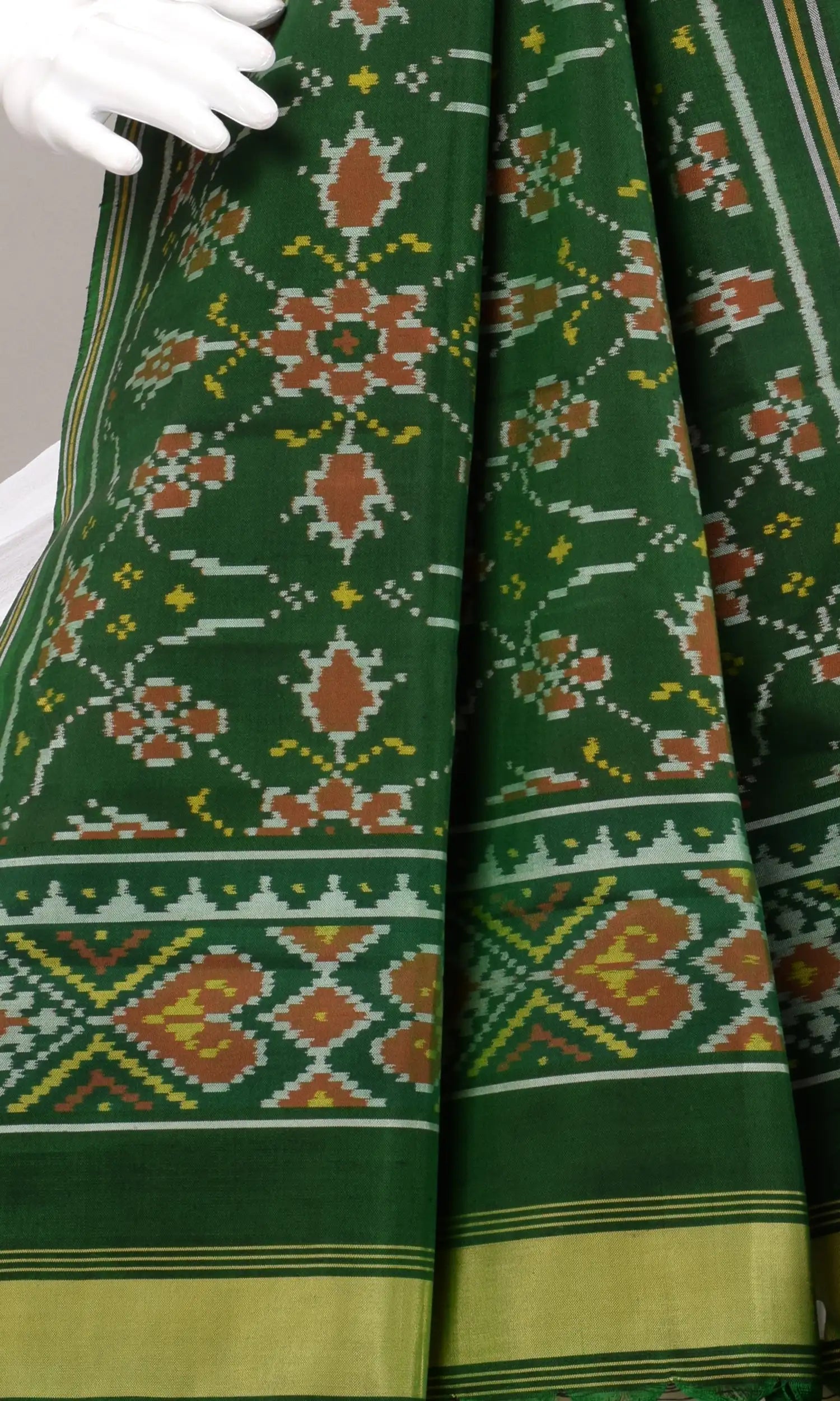 Single Ikat Patola Dupatta
