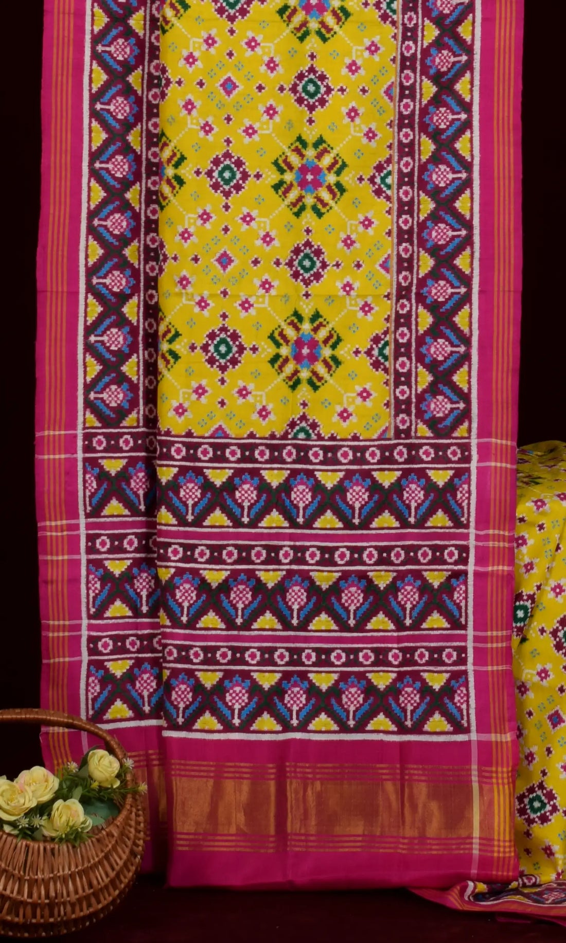 Double Ikat Patola Saree