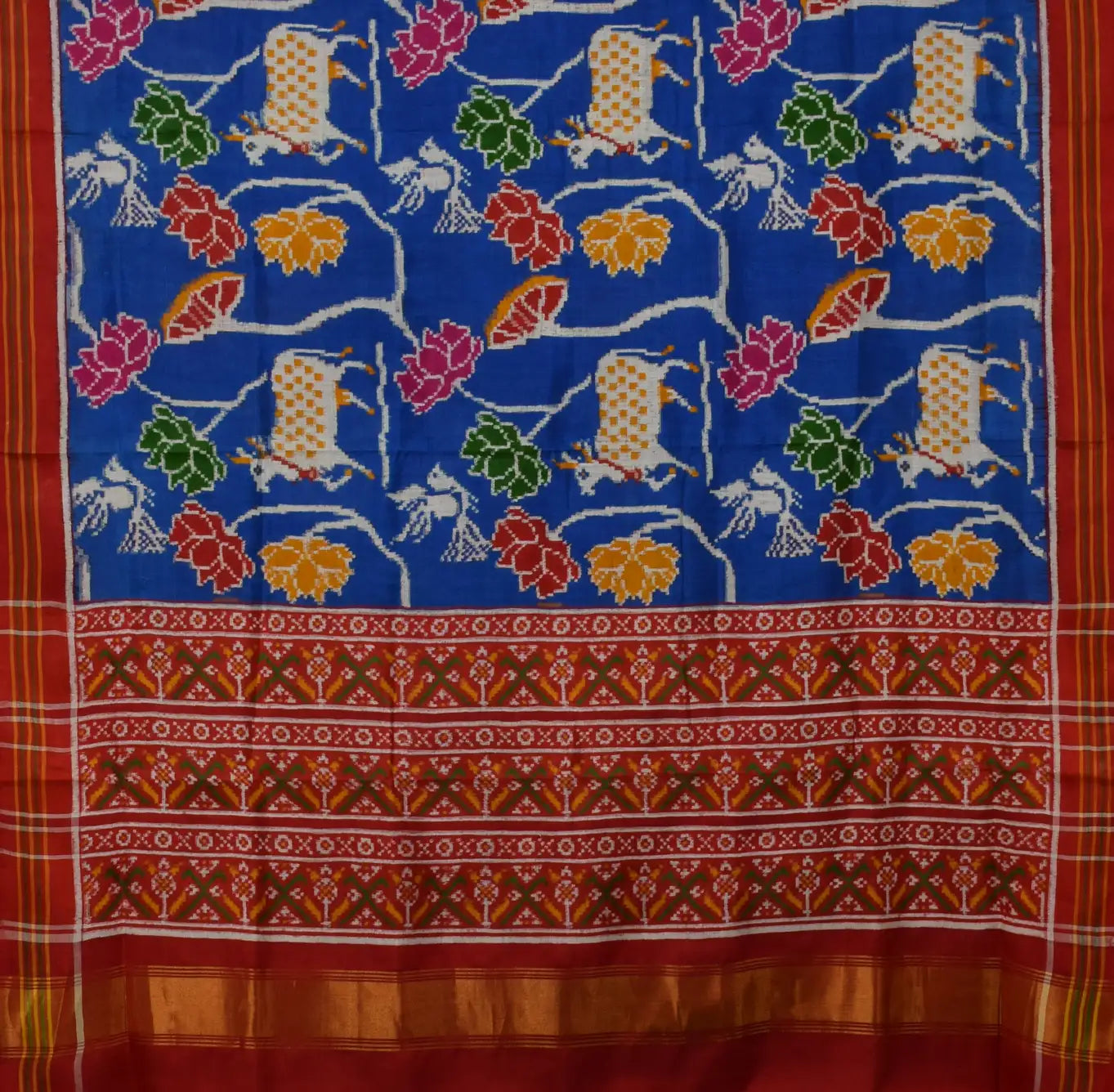 Double Ikat Patola Saree