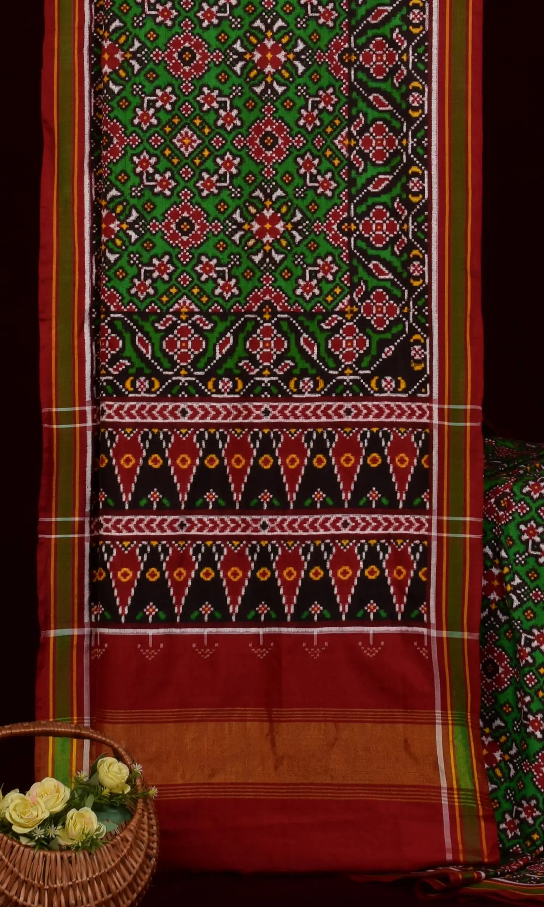 Double Ikat Patola Saree